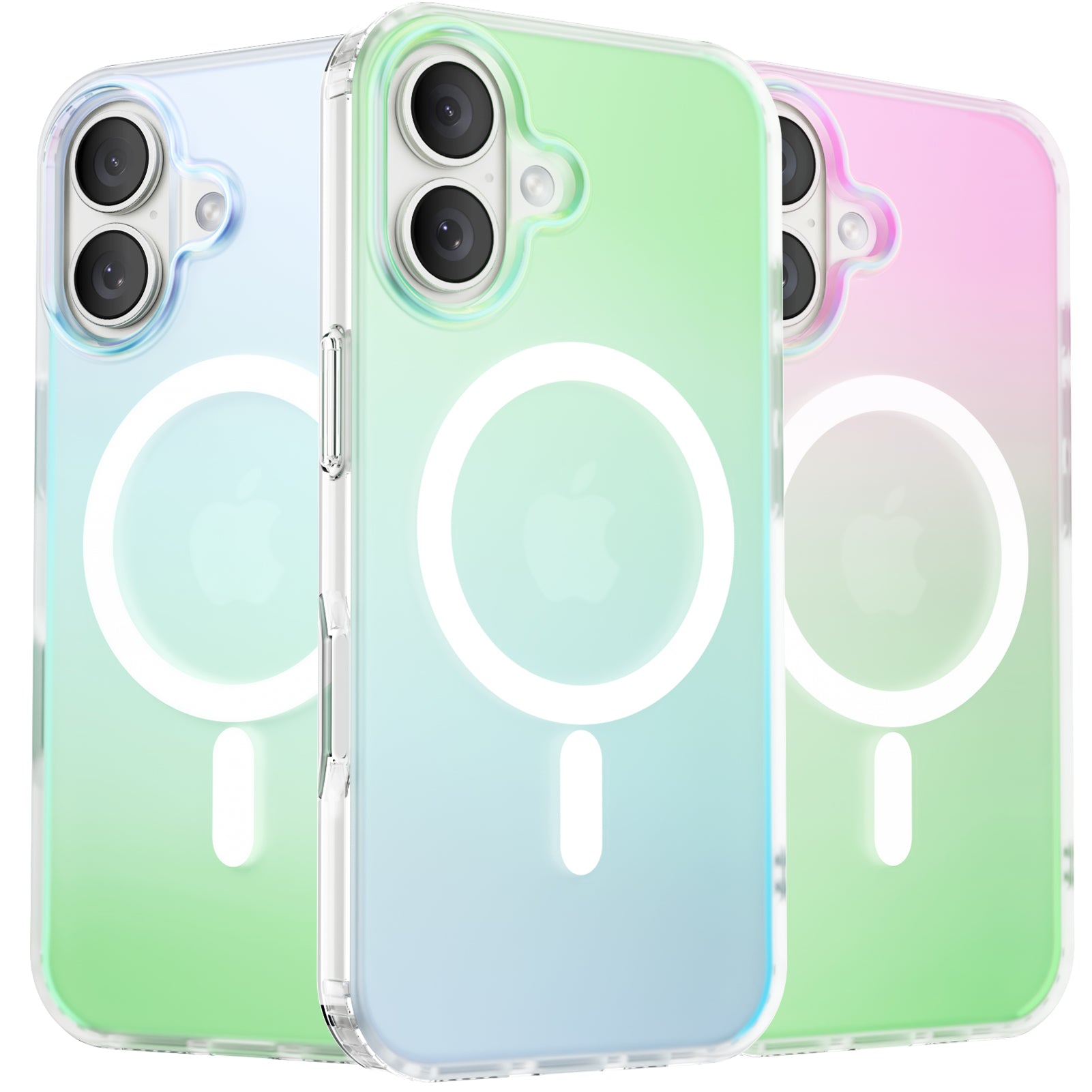 Hue for iPhone 16 Series, Fluorescent Gradient, Compatible with Magsafe