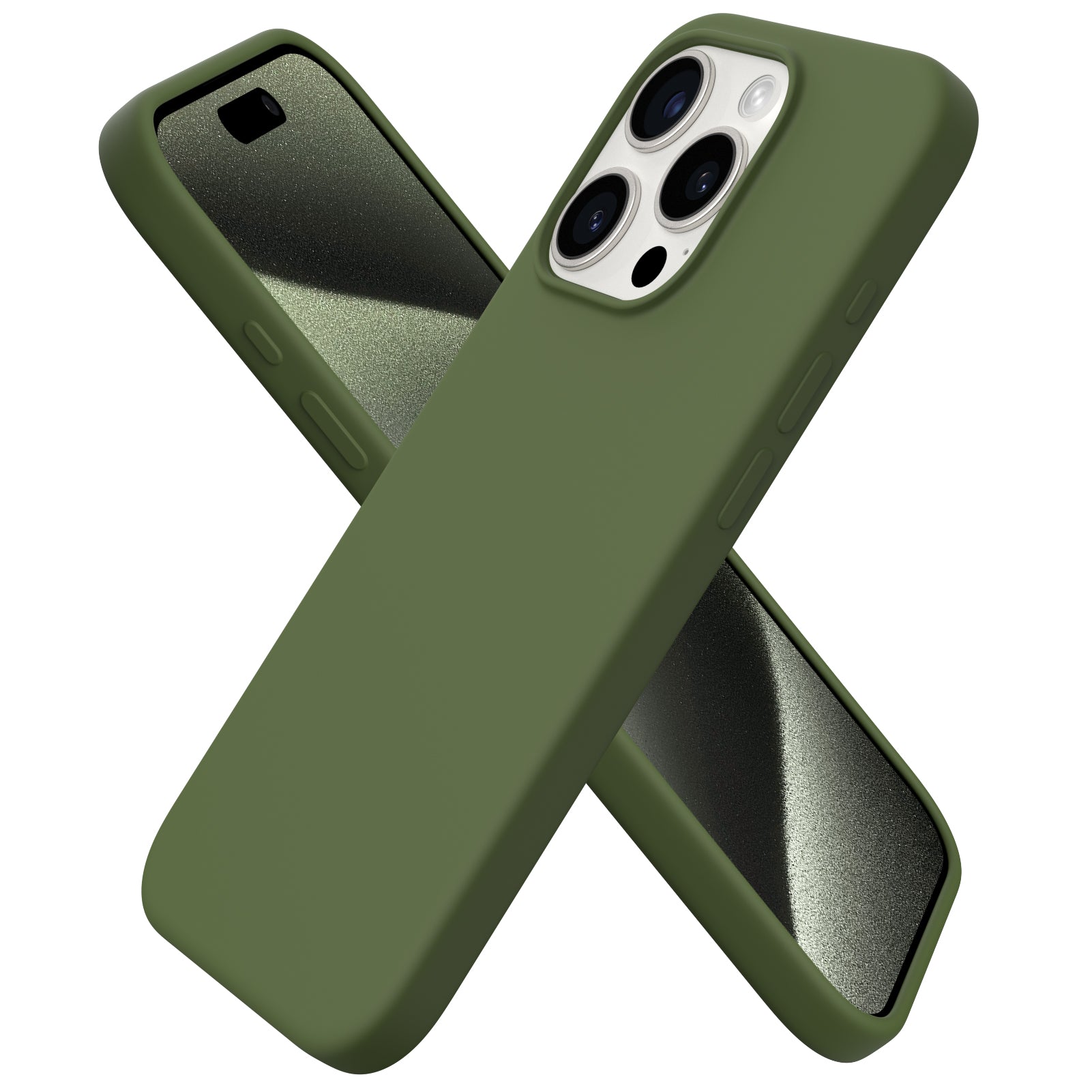 Liquid Silicone Case for iPhone 15 Series