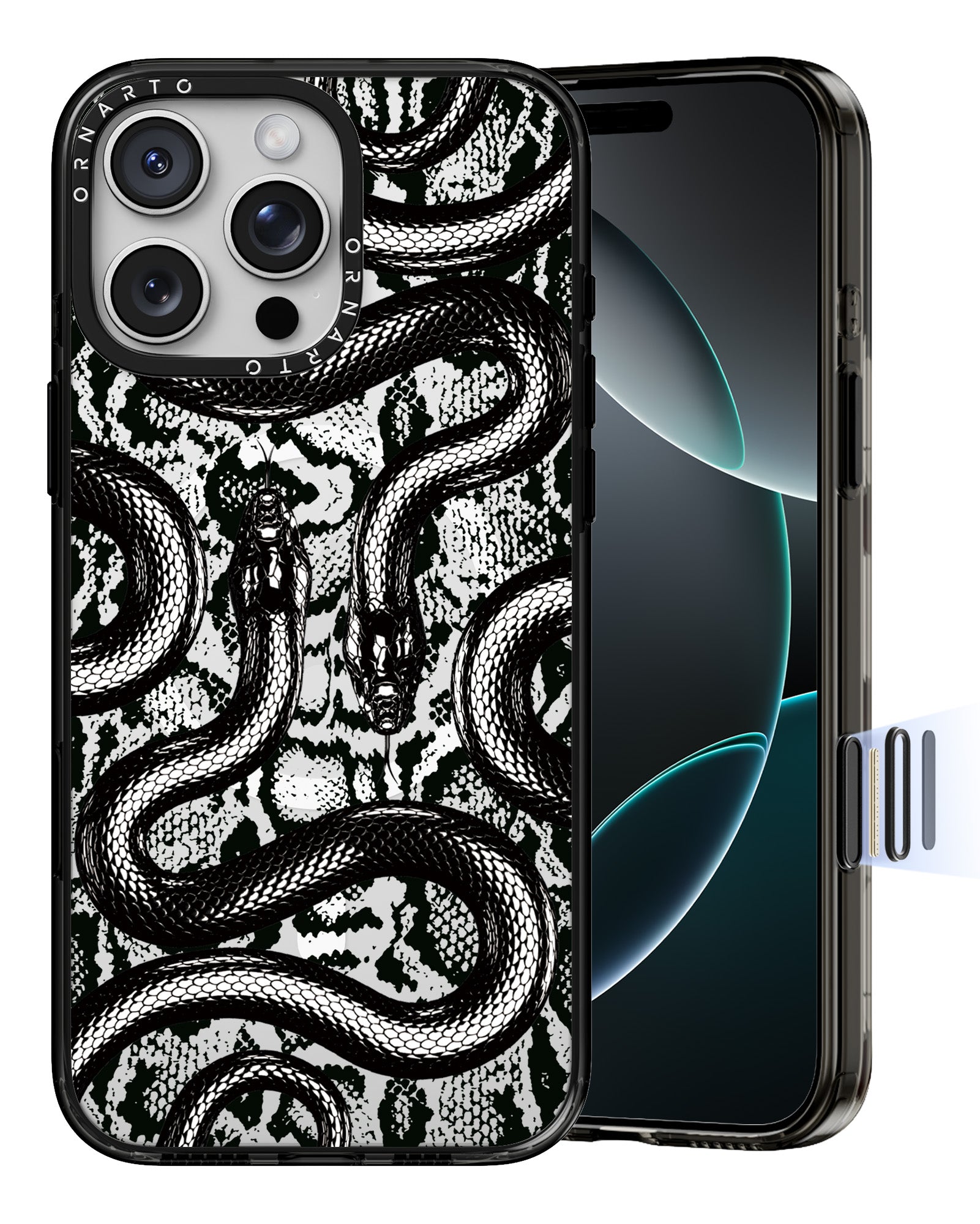 Patterned Clear Cases for iPhone 16 Pro / Pro Max