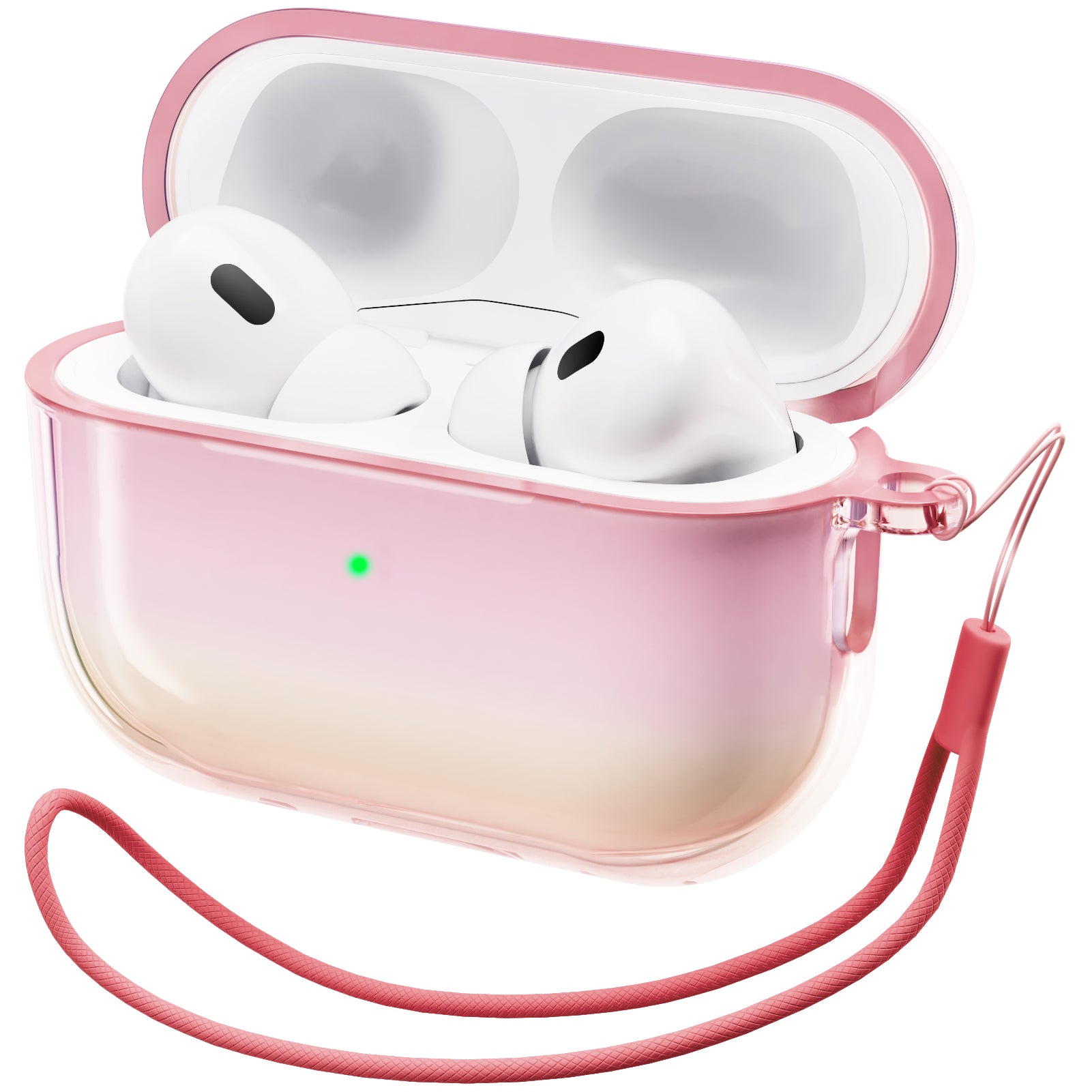 Iridescent AirPods Pro 2 with Lanyard