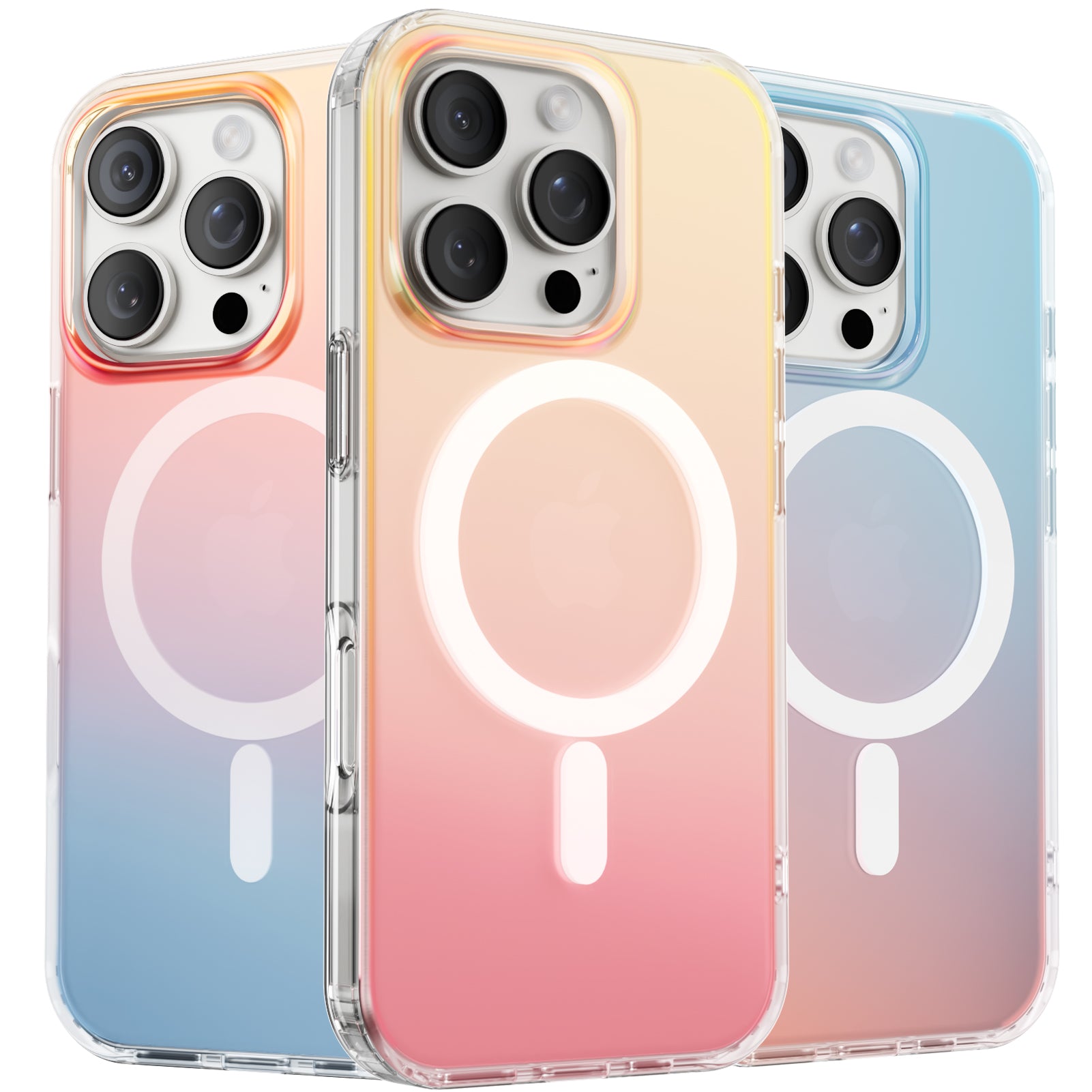 Hue for iPhone 16 Series, Fluorescent Gradient, Compatible with Magsafe