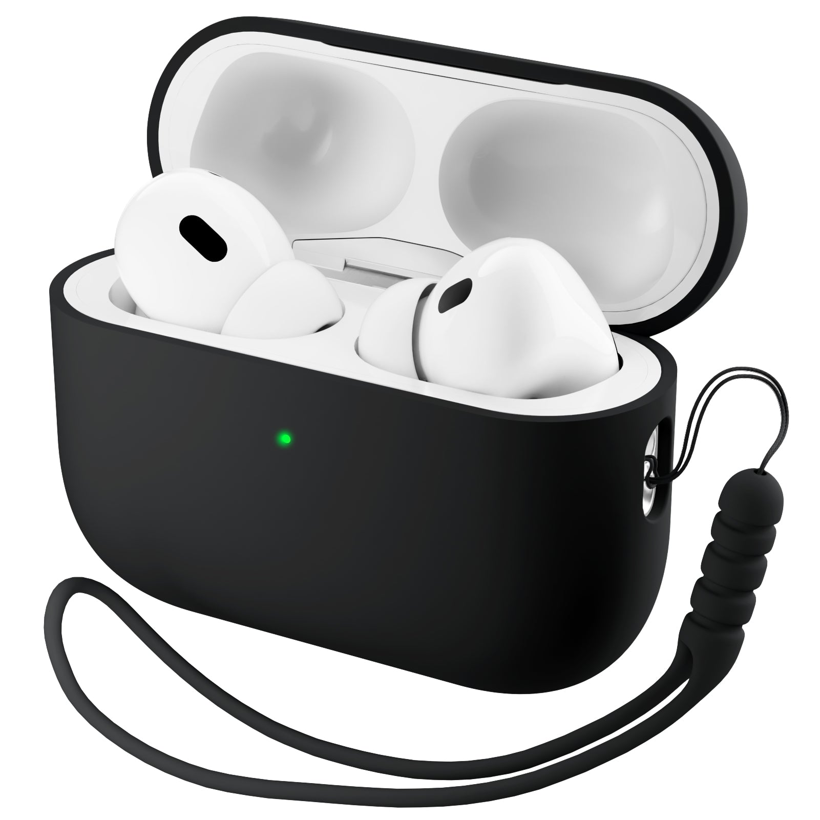 Liquid Silicone AirPods Pro 3 with Lanyard