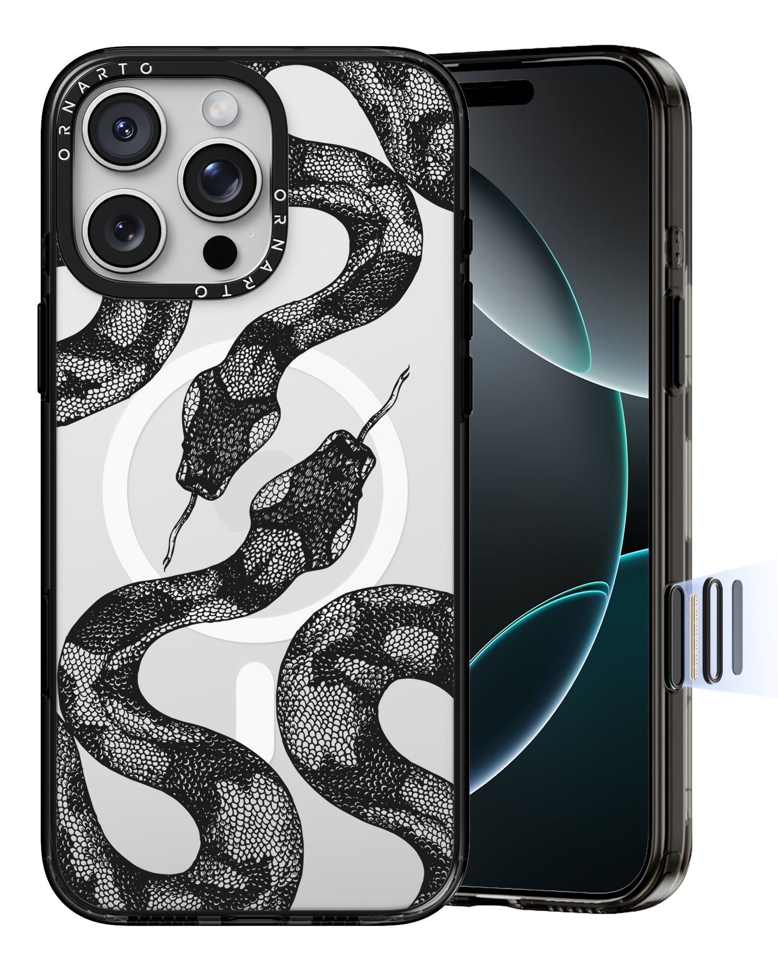 Patterned Clear Cases for iPhone 16 Pro / Pro Max