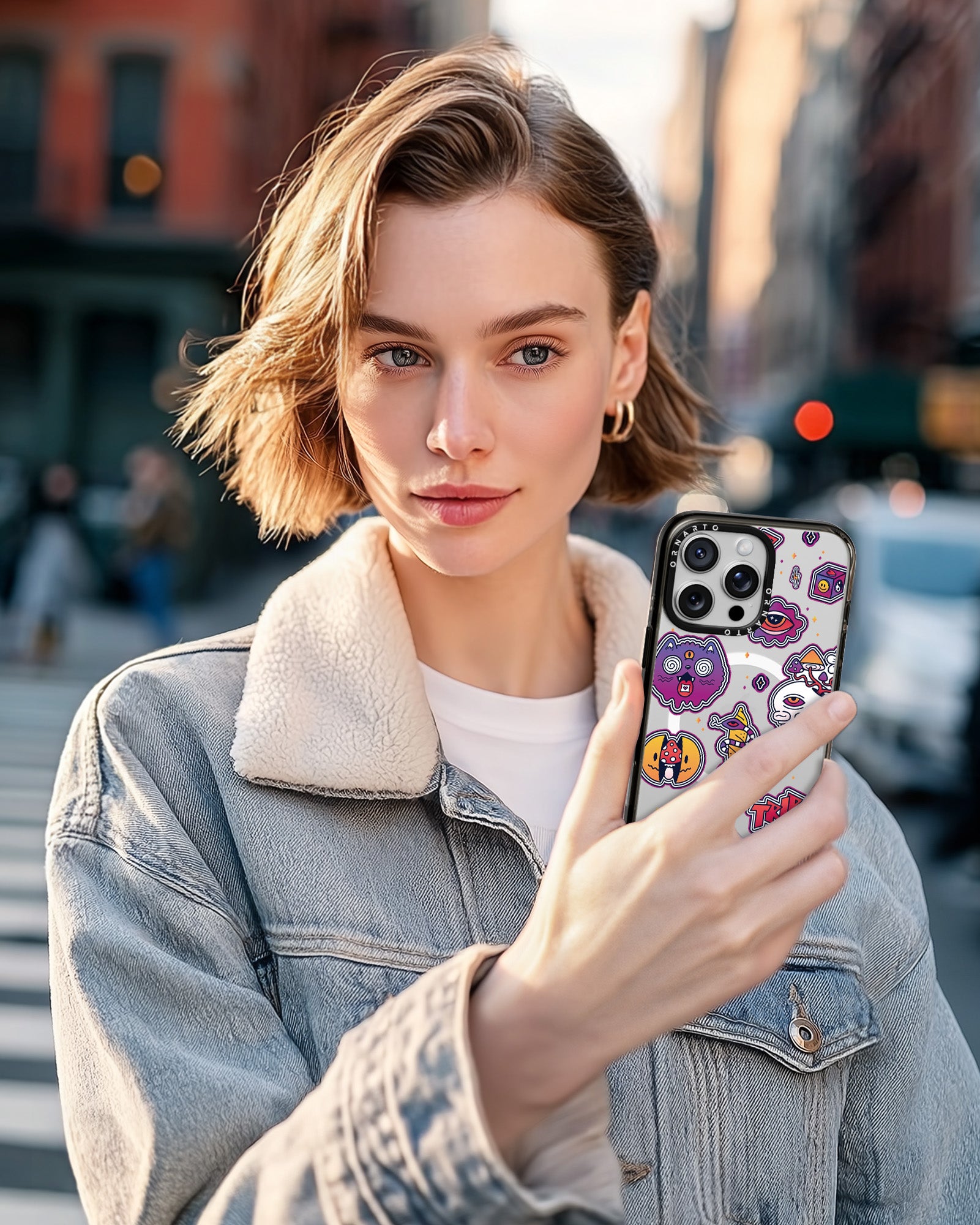 Patterned Clear Cases for iPhone 16 Pro / Pro Max