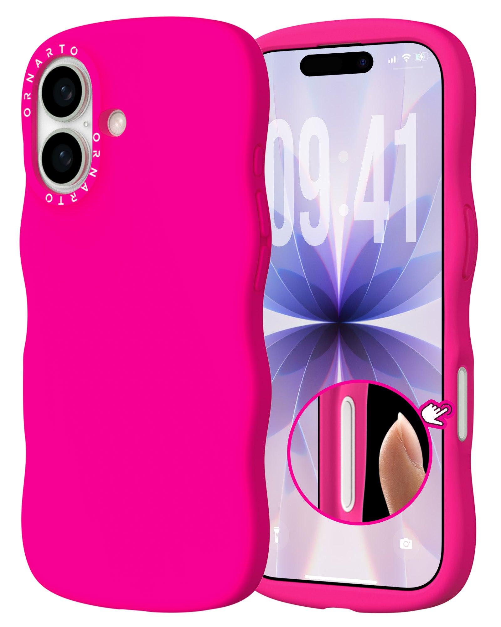 Wavy Liquid Silicone for iPhone 17 Series