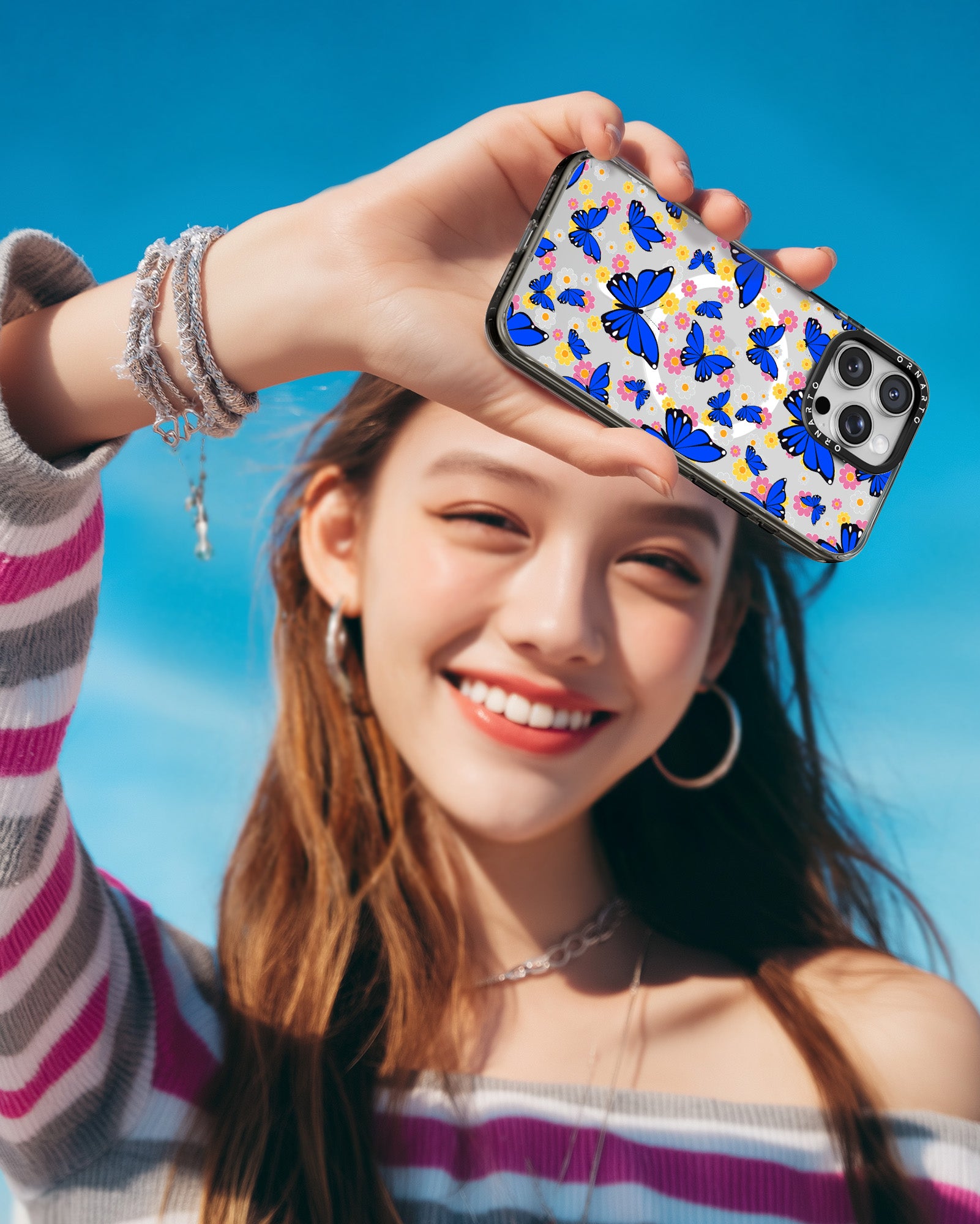 Patterned Clear Cases for iPhone 16 Pro / Pro Max
