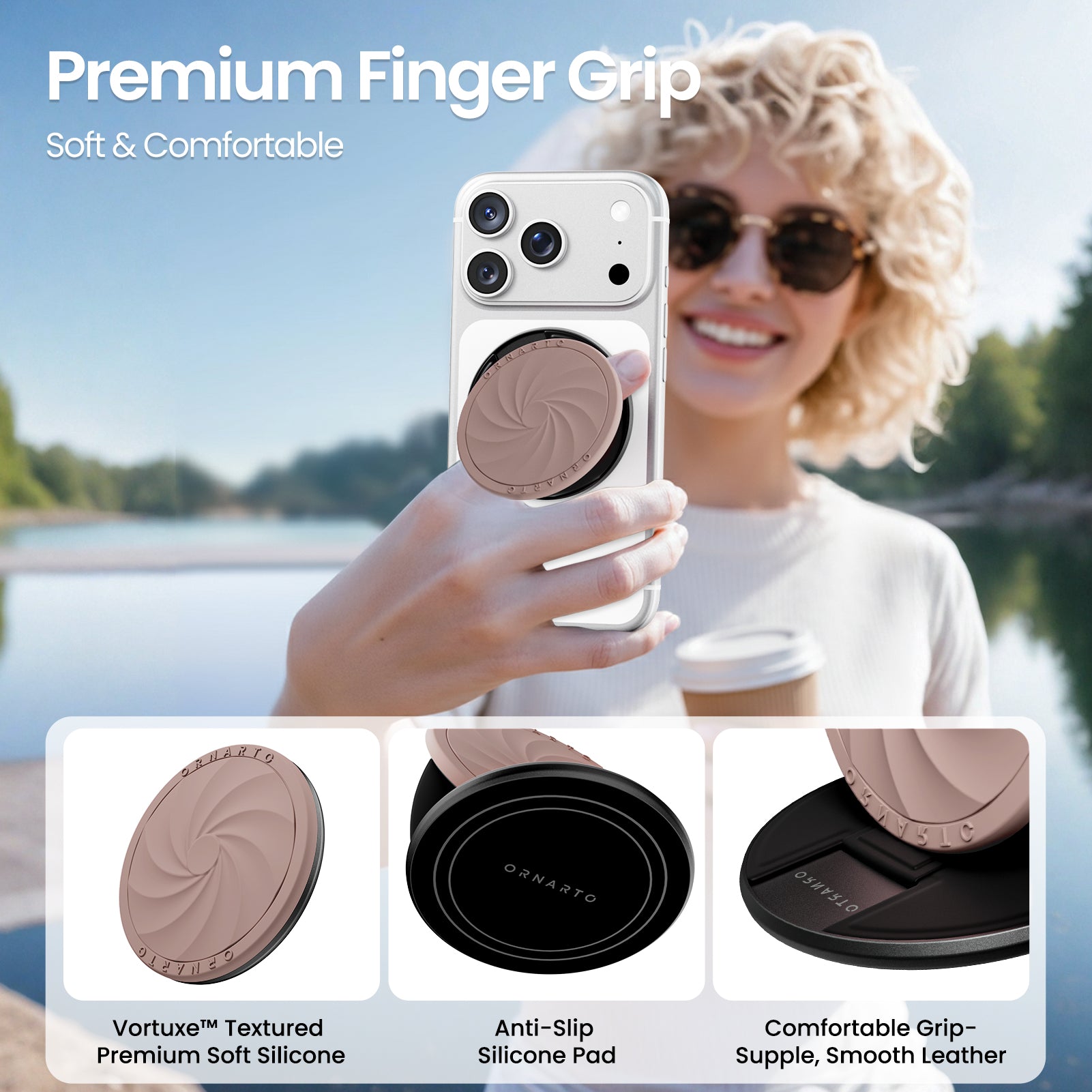 Vortuxe MagSafe Grip Stand for Phone Case