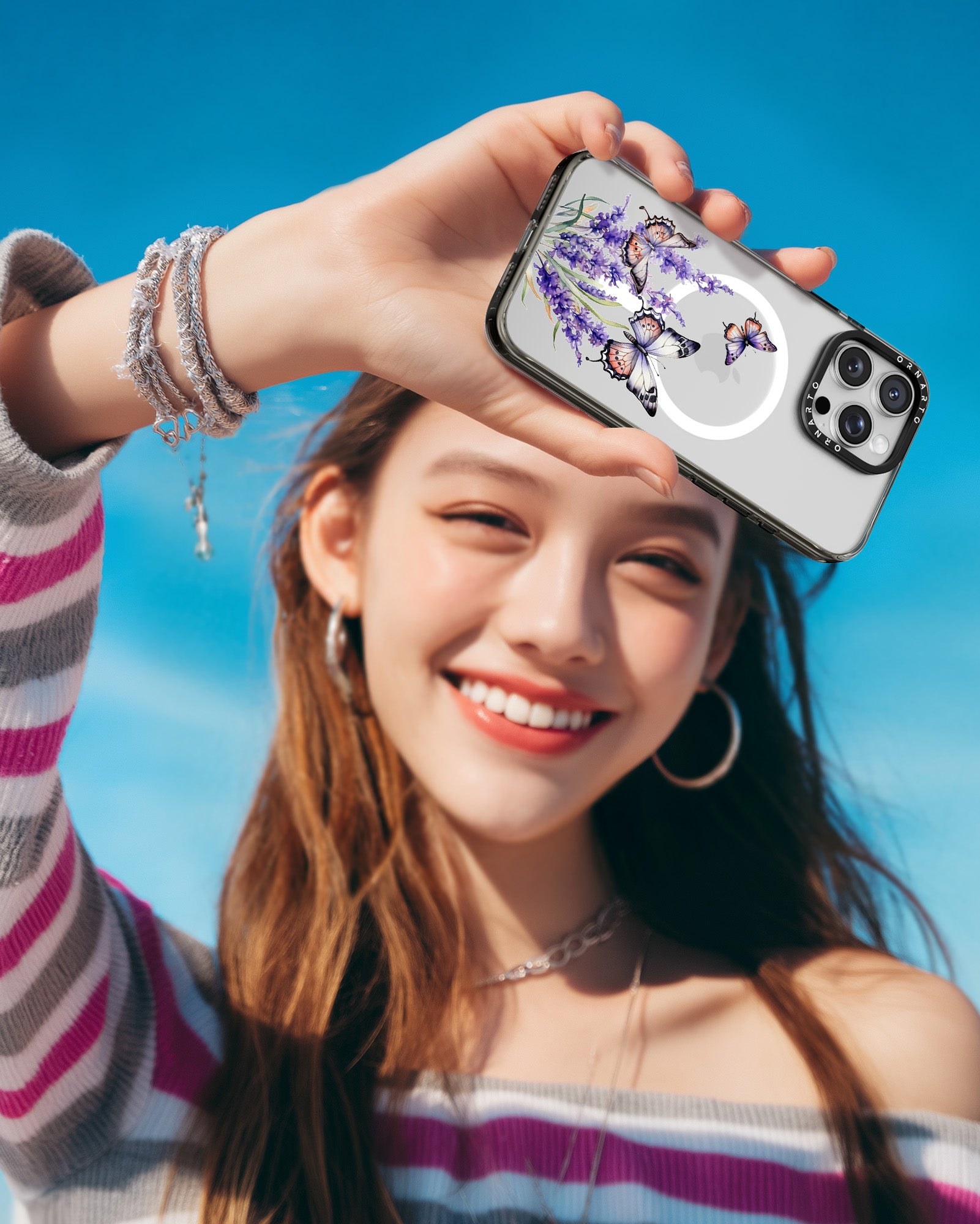 Patterned Clear Cases for iPhone 16 Pro / Pro Max