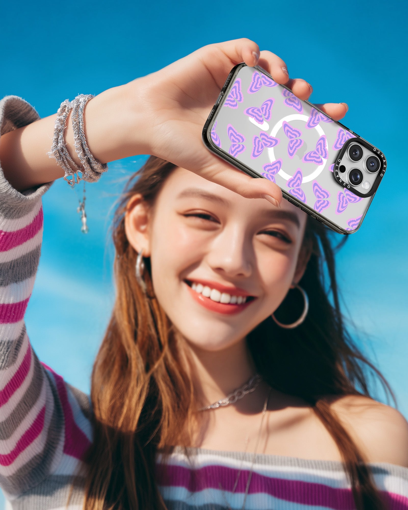 Patterned Clear Cases for iPhone 16 Pro / Pro Max