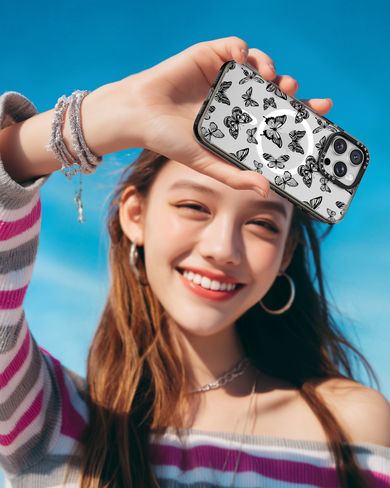 Patterned Clear Cases for iPhone 16 Pro / Pro Max