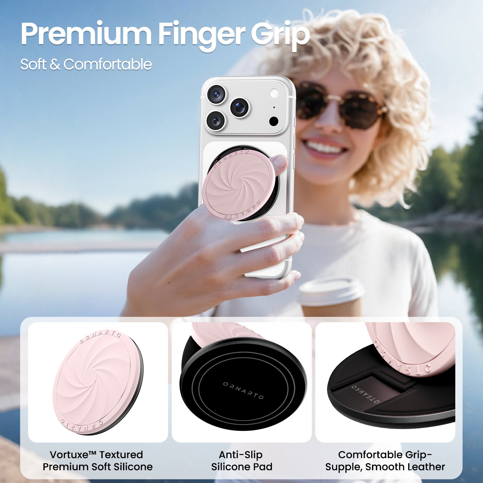 Vortuxe MagSafe Grip Stand for Phone Case