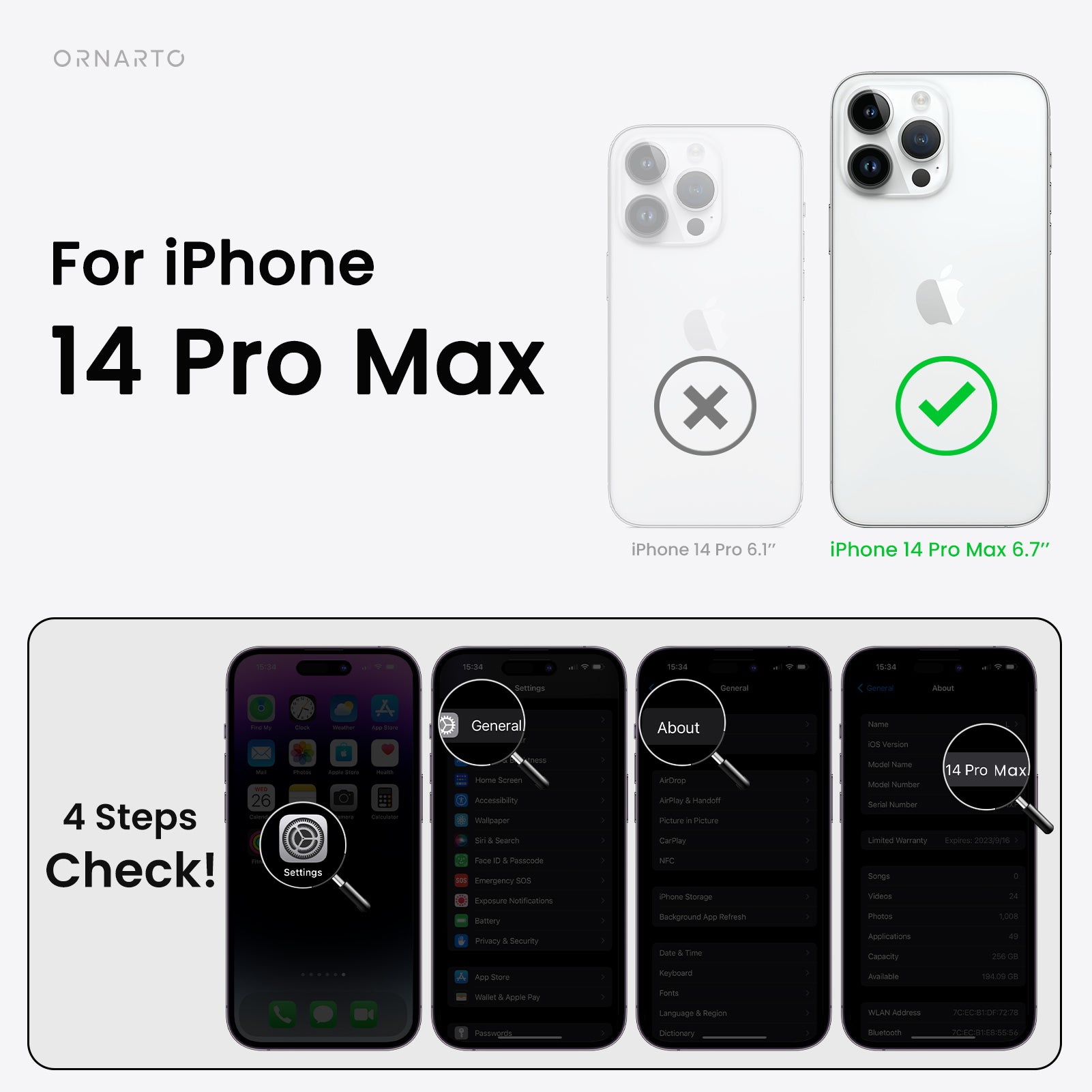 Liquid Silicone iPhone 14 Pro Max Case with Camera Protection and 2 Screen Protectors