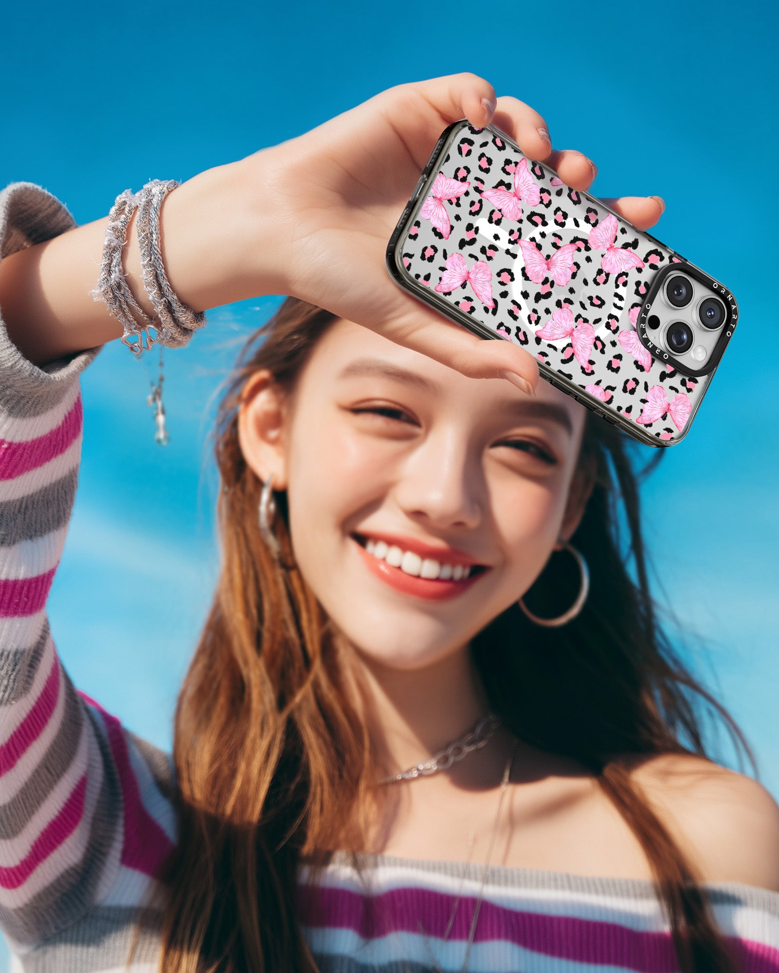 Patterned Clear Cases for iPhone 16 Pro / Pro Max