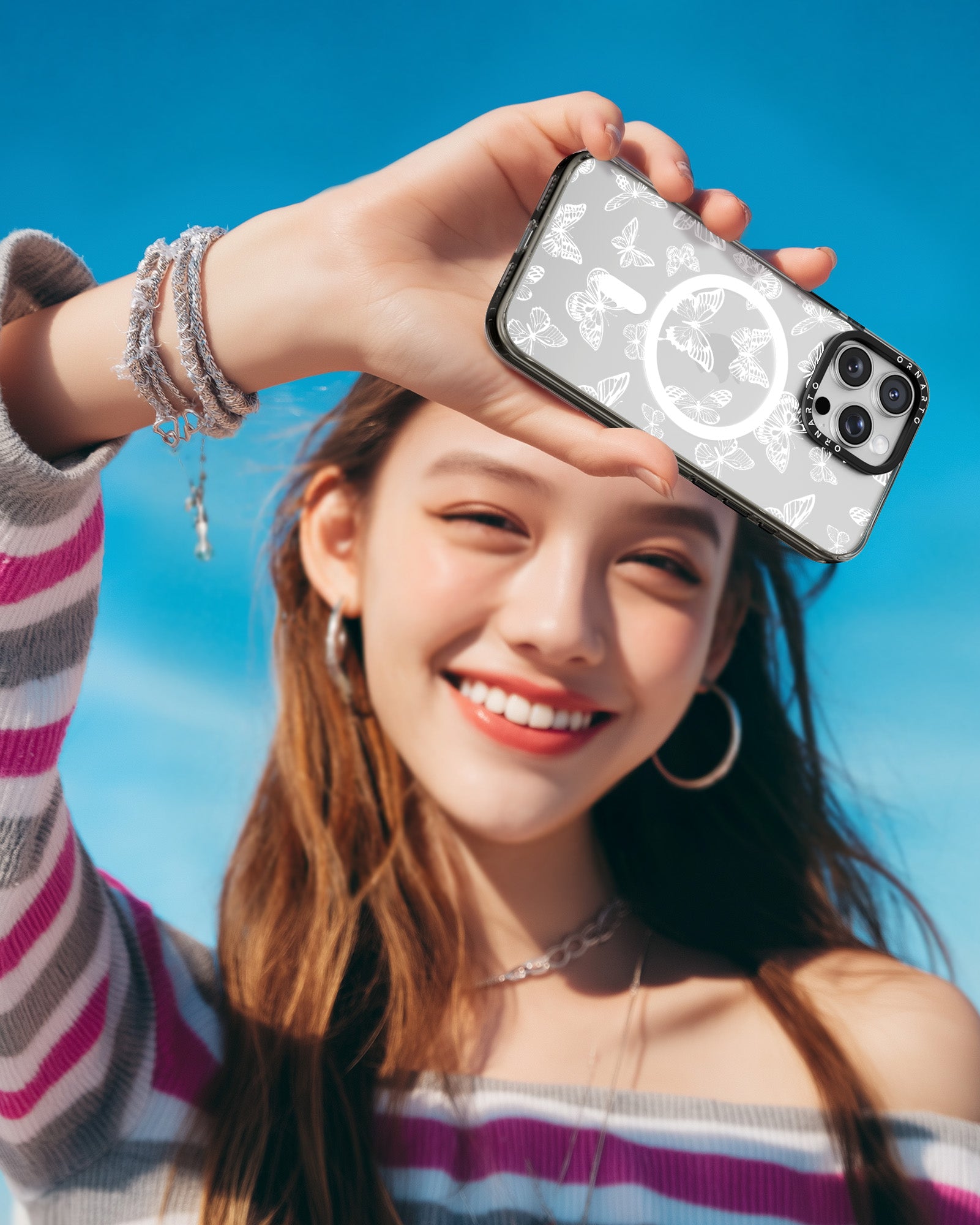Patterned Clear Cases for iPhone 16 Pro / Pro Max