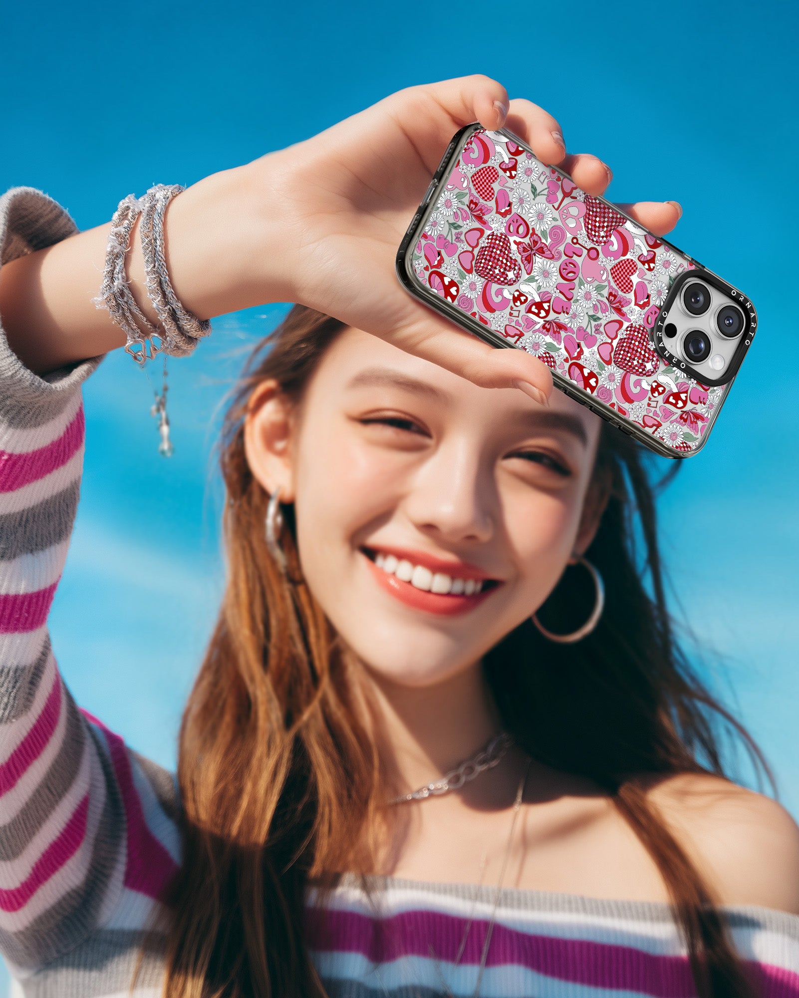 Patterned Clear Cases for iPhone 16 Pro / Pro Max