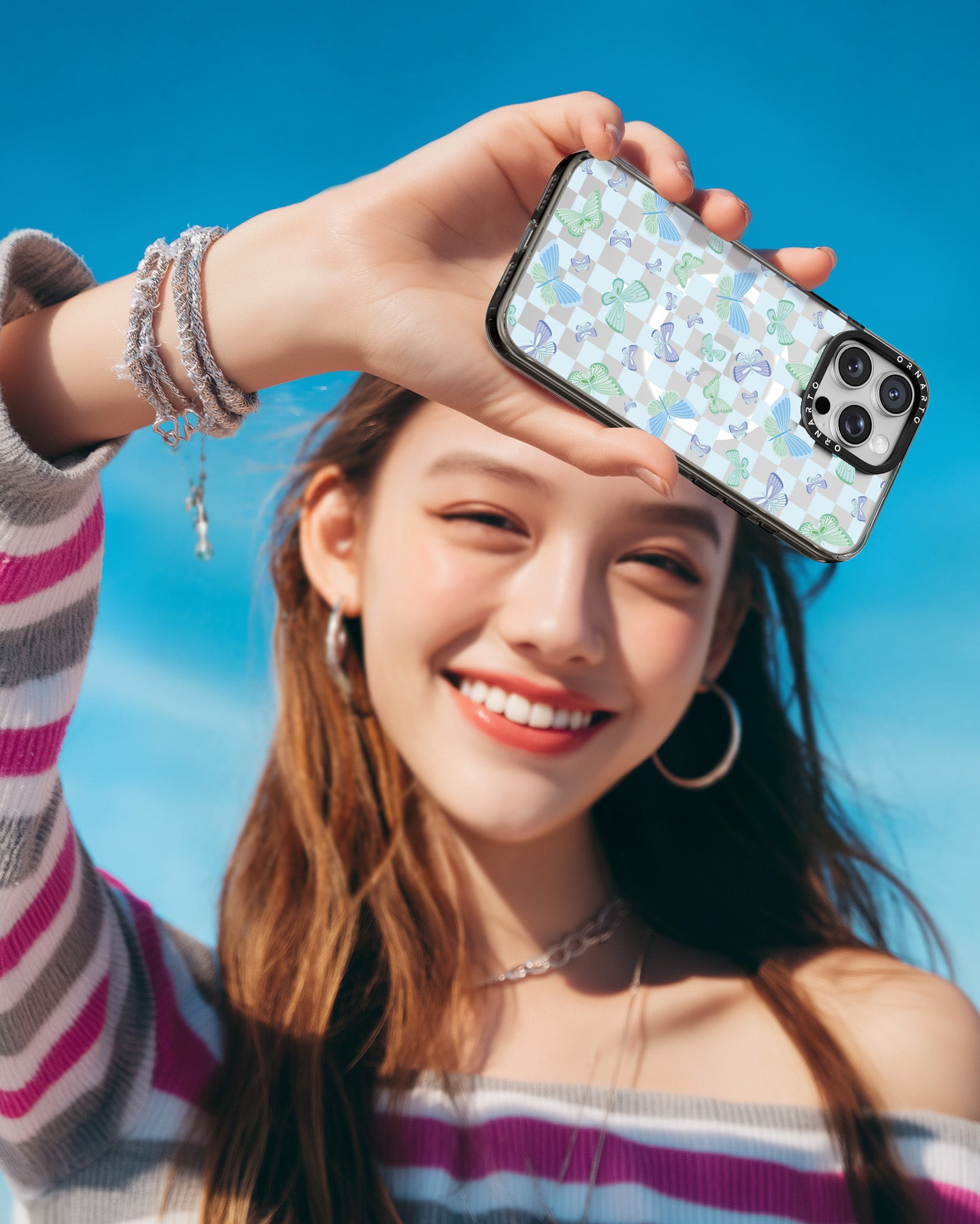 Patterned Clear Cases for iPhone 16 Pro / Pro Max