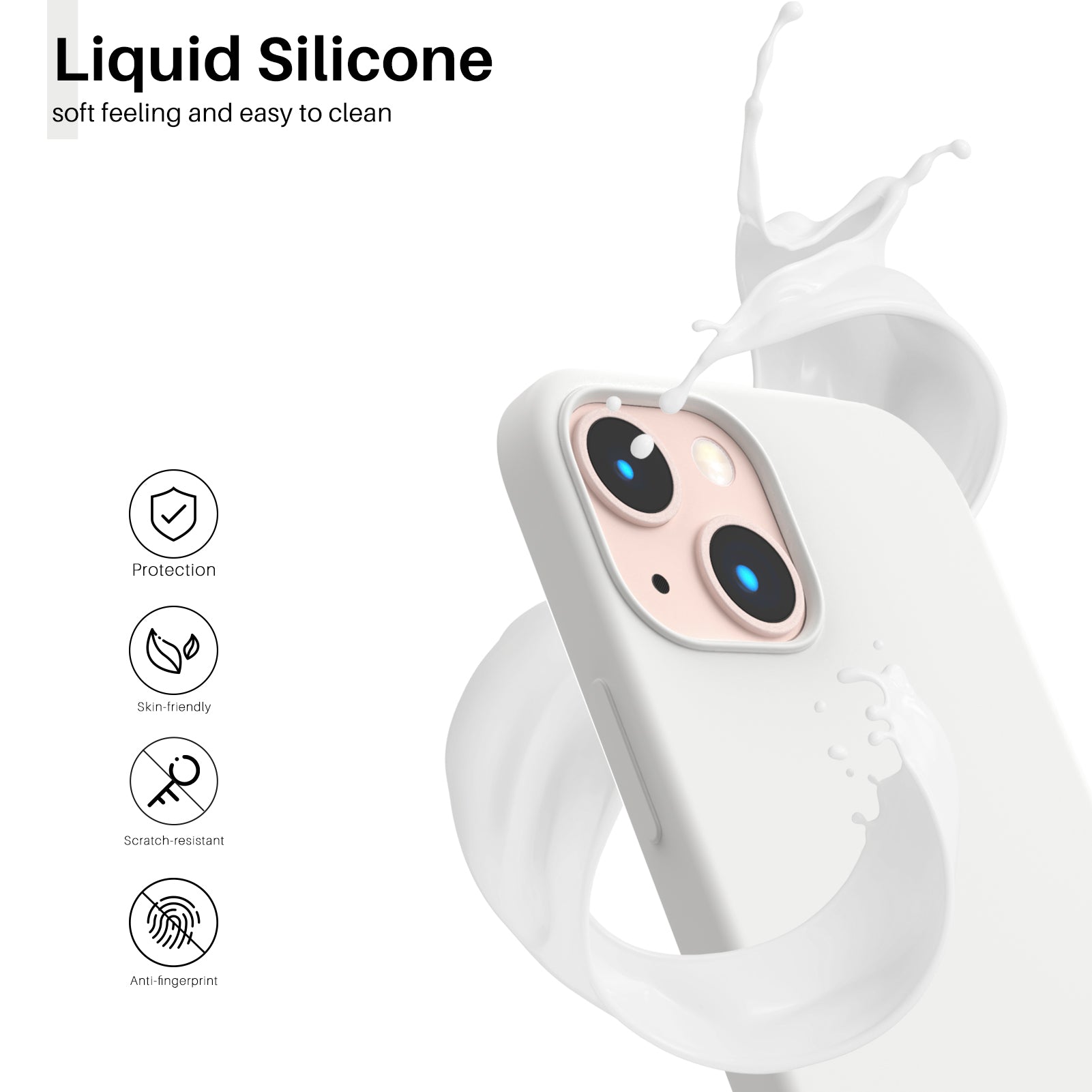 Liquid Silicone Case for iPhone 13 mini