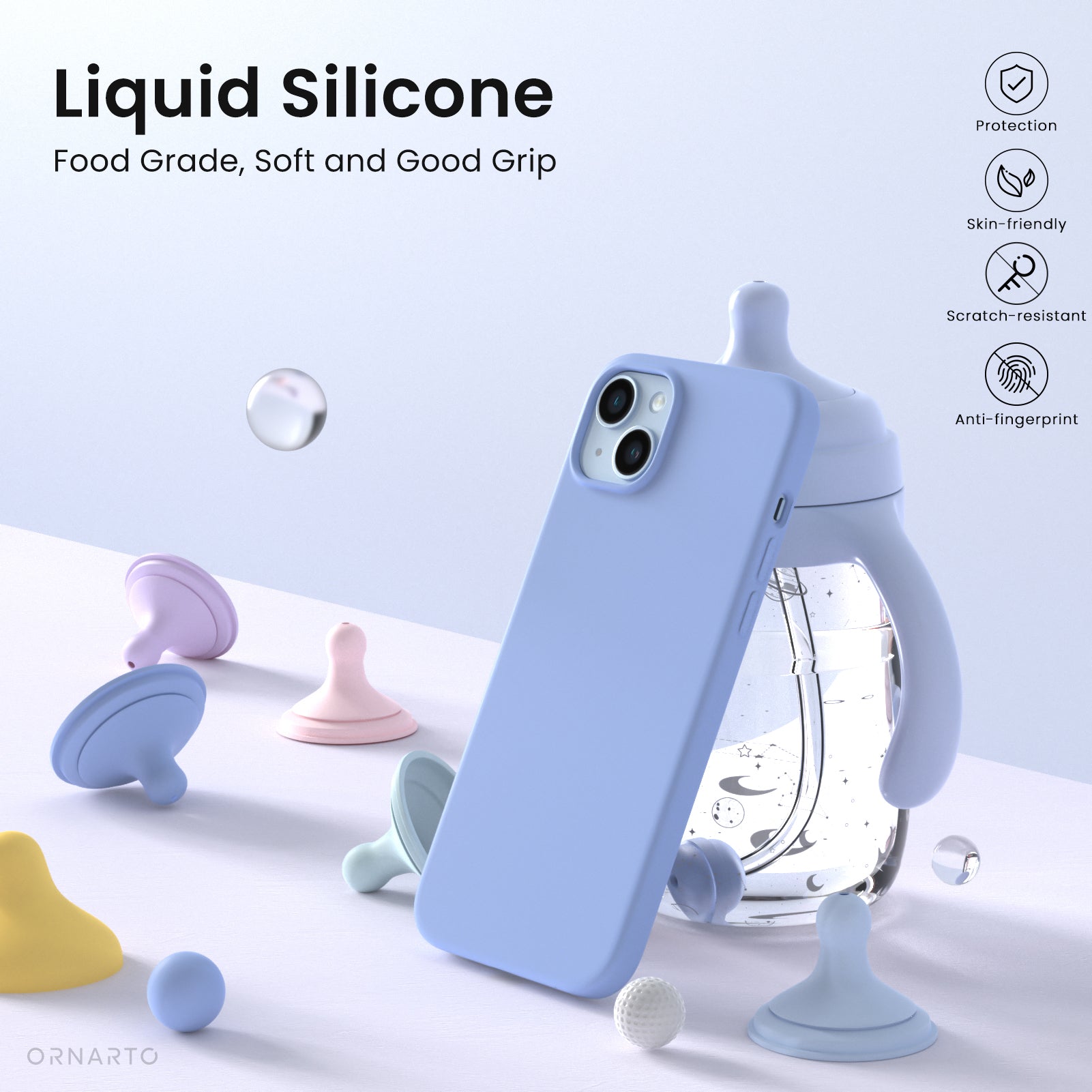 Liquid Silicone Case for iPhone 14