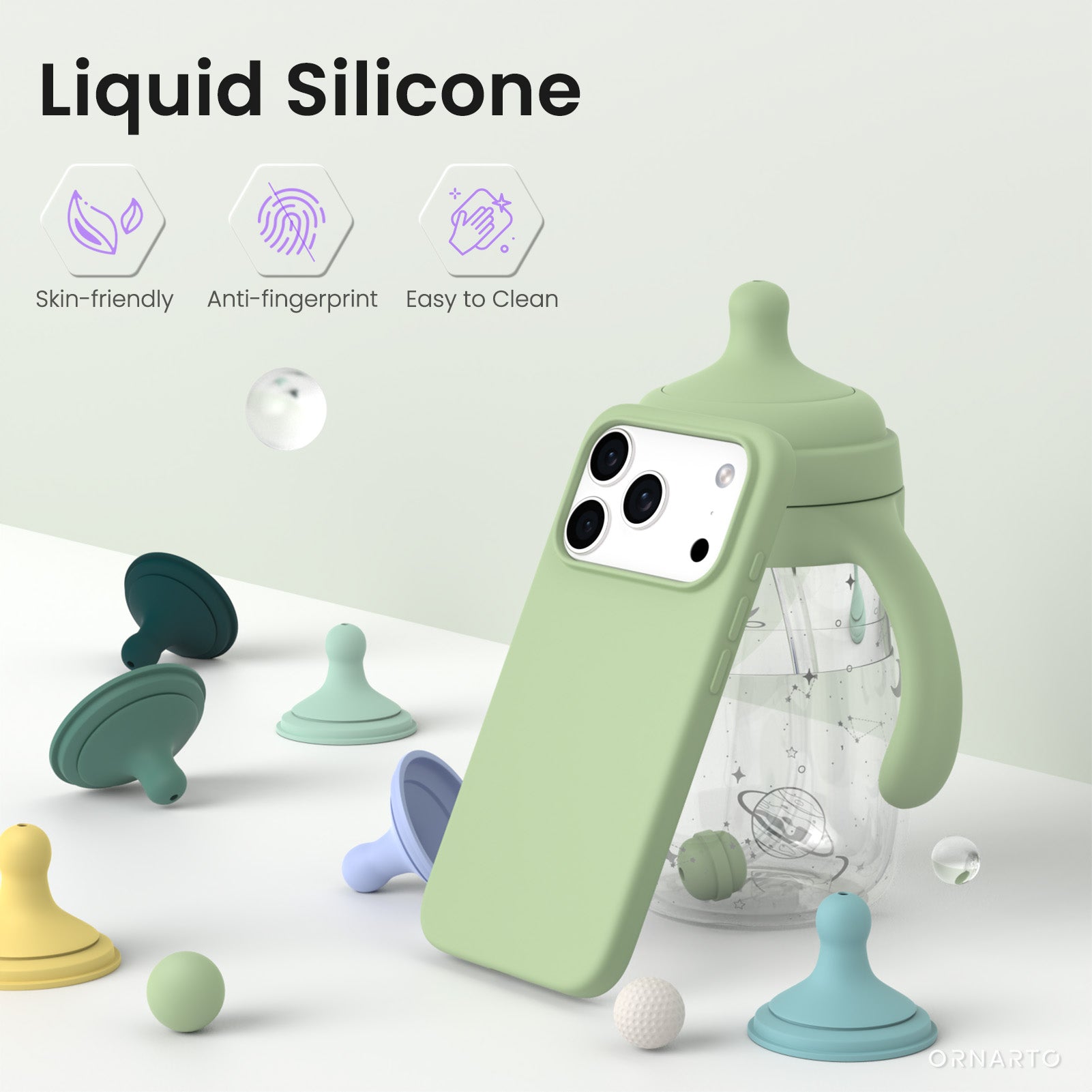 Liquid Silicone Case for iPhone 17 Series