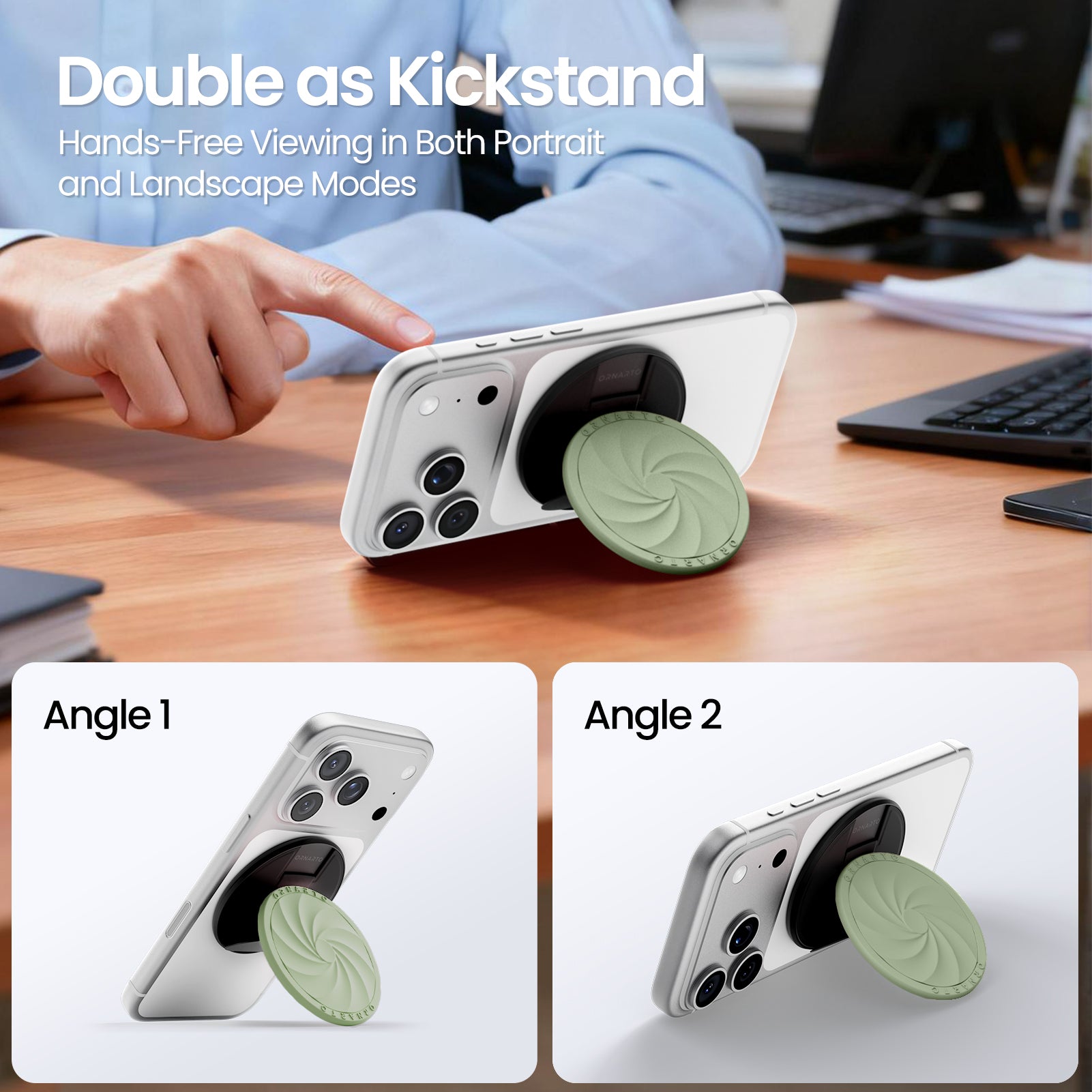 Vortuxe MagSafe Grip Stand for Phone Case