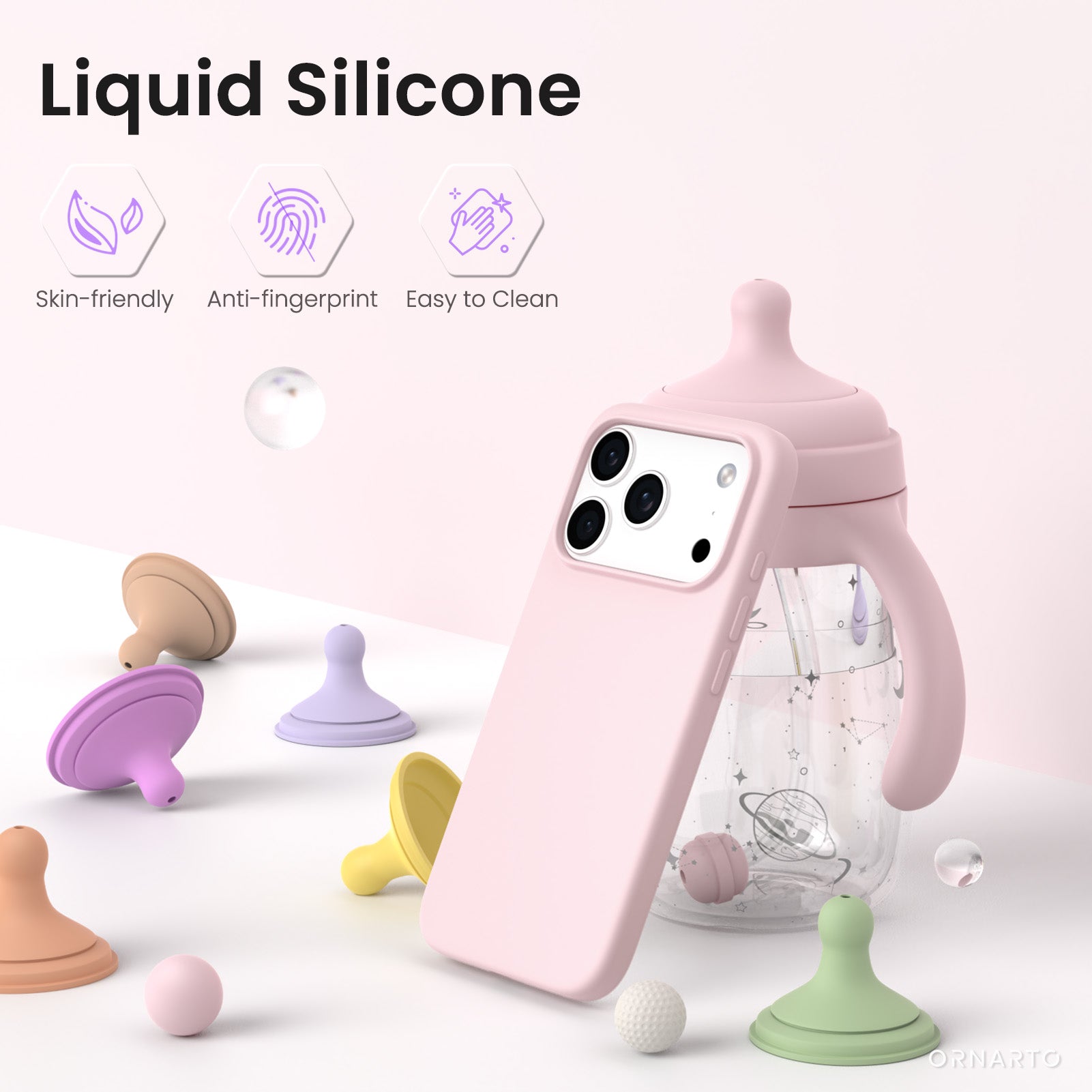 Liquid Silicone Case for iPhone 17 Series