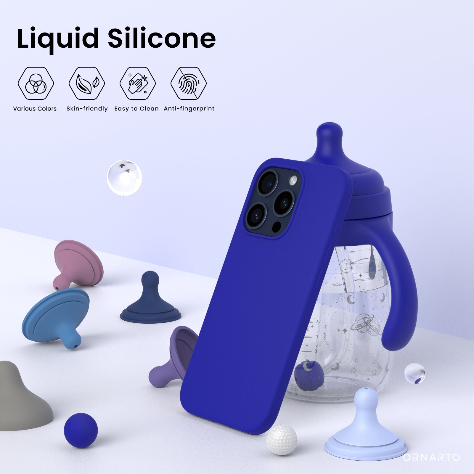 Liquid Silicone Case for iPhone 15 Series