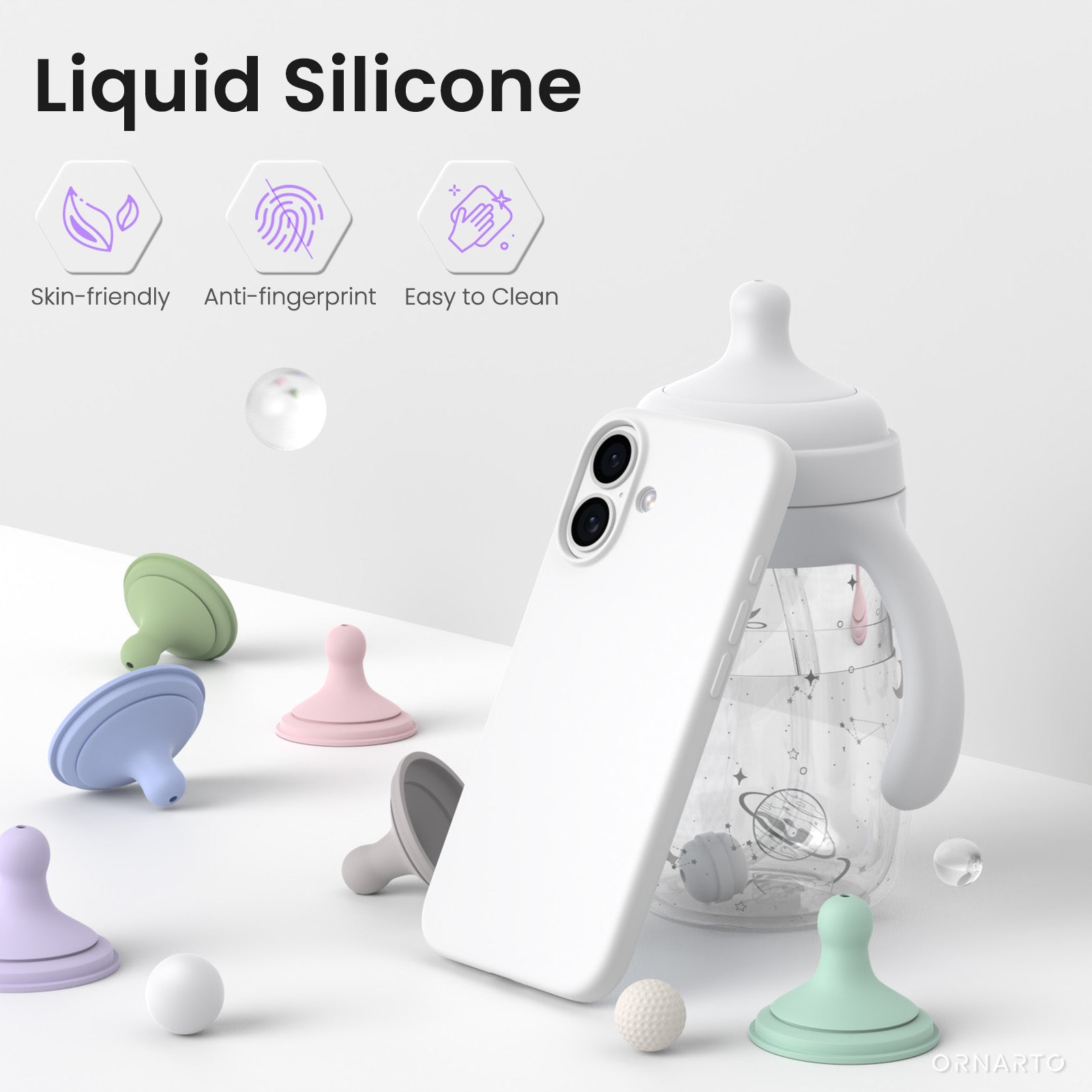 Liquid Silicone Case for iPhone 17 Series