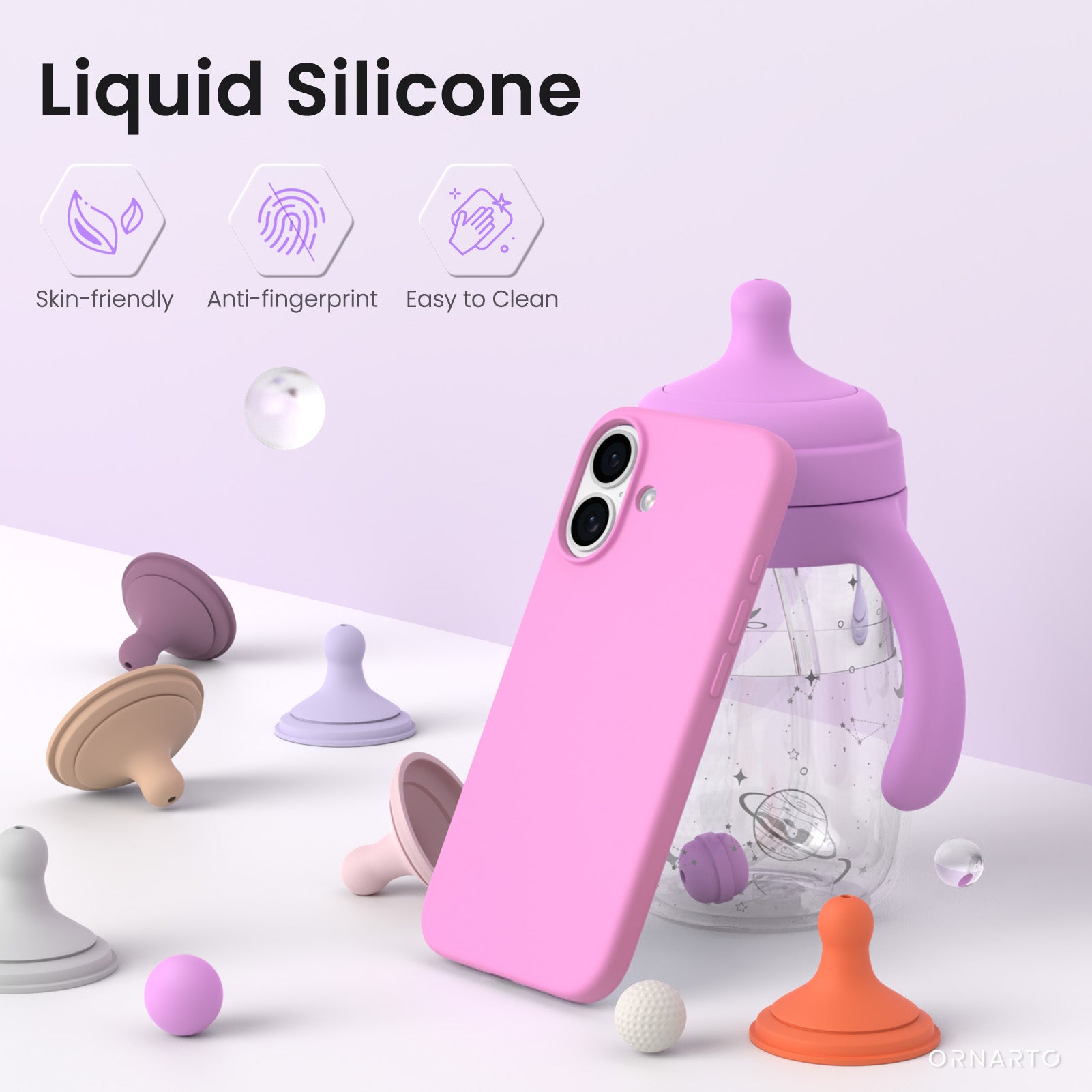 Liquid Silicone Case for iPhone 17 Series