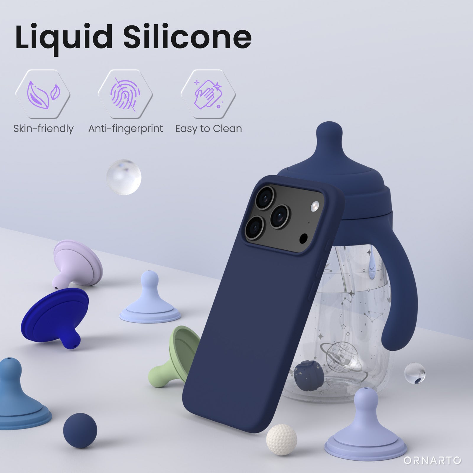 Liquid Silicone Case for iPhone 17 Series