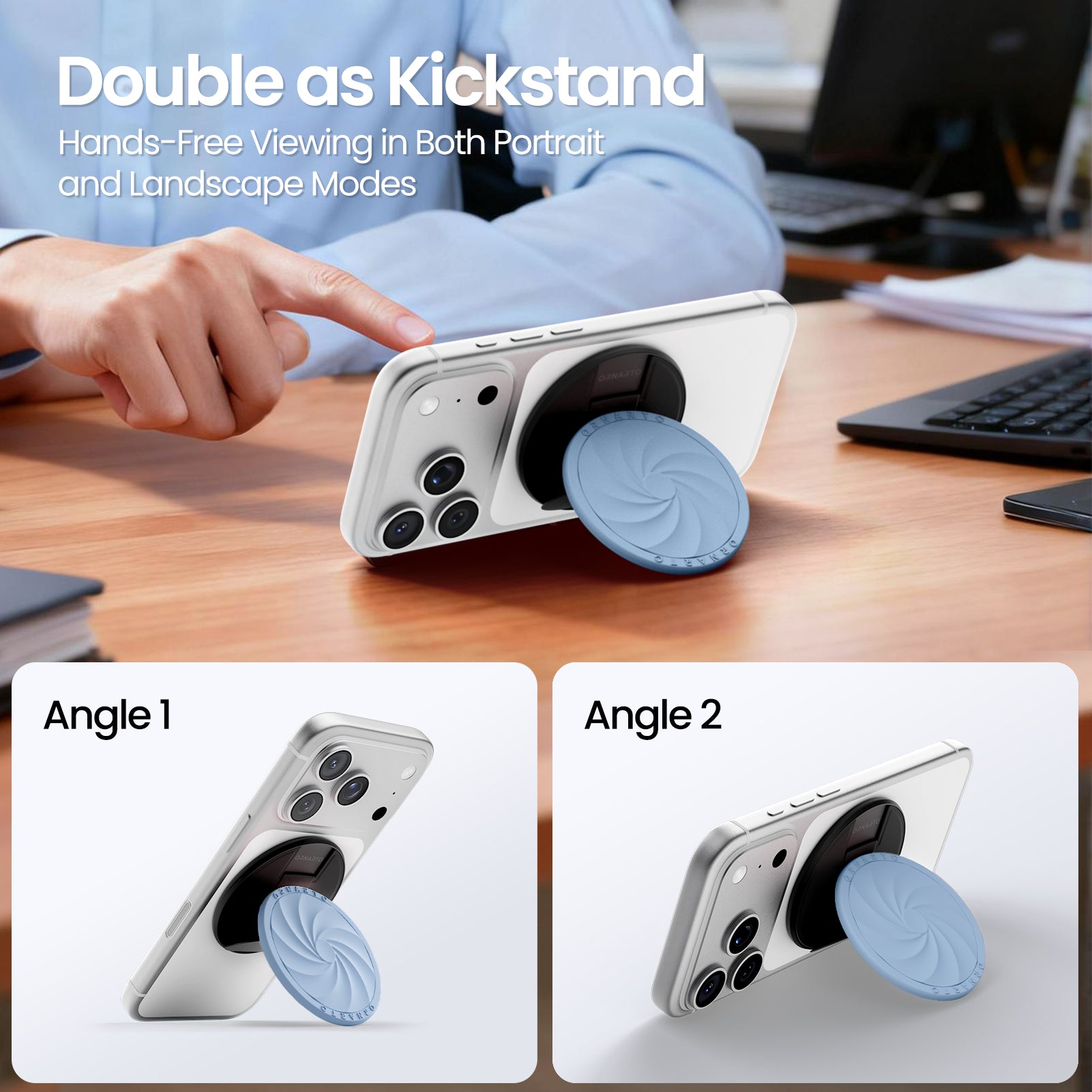 Vortuxe MagSafe Grip Stand for Phone Case