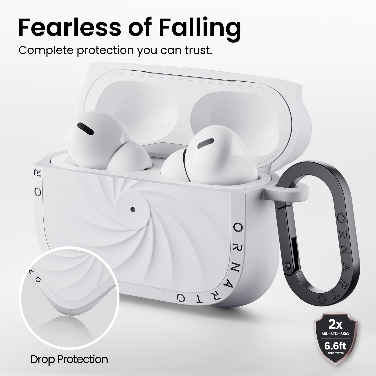 VORTUXE Liquid Silicone AirPods Pro 2 Case