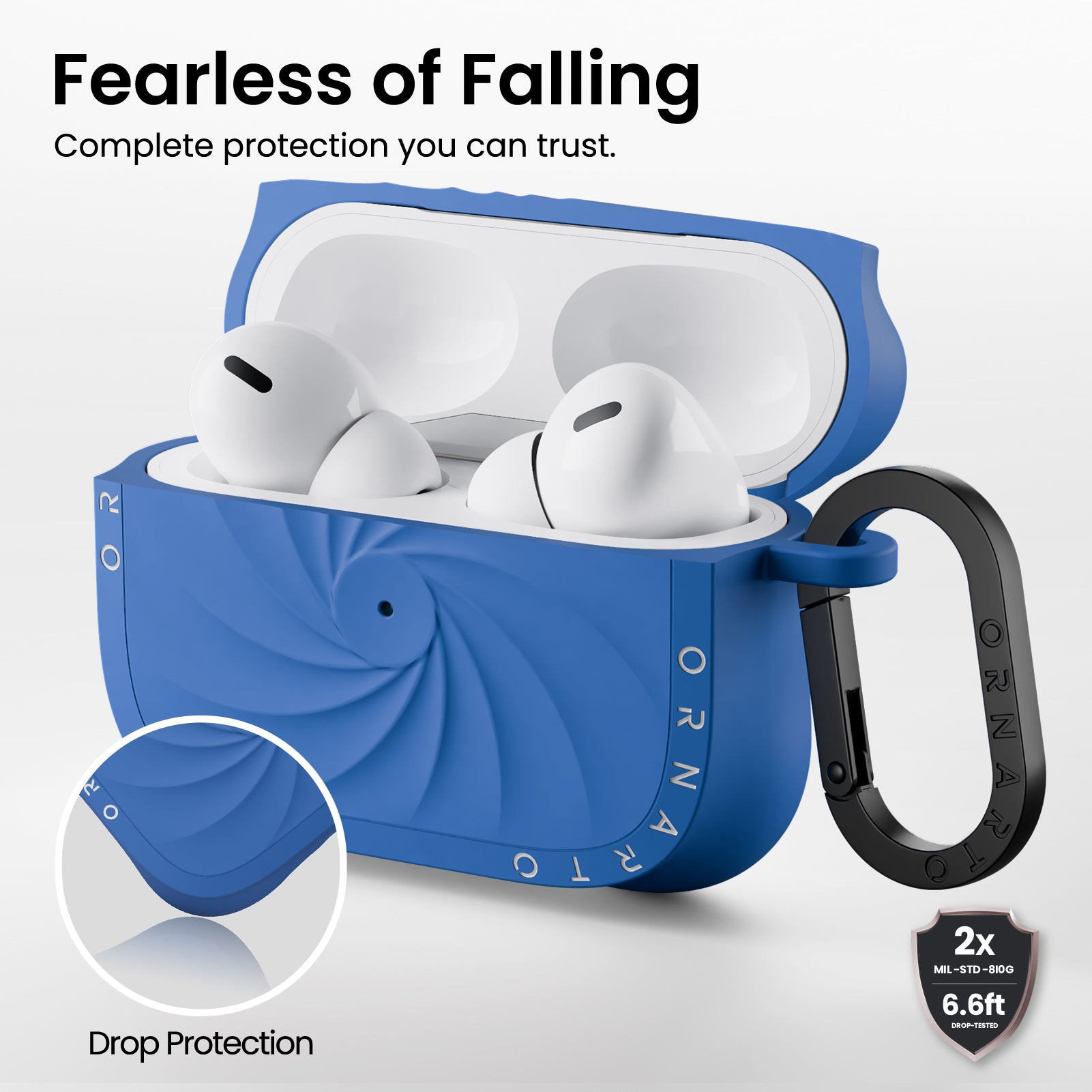 VORTUXE Liquid Silicone AirPods Pro 2 Case