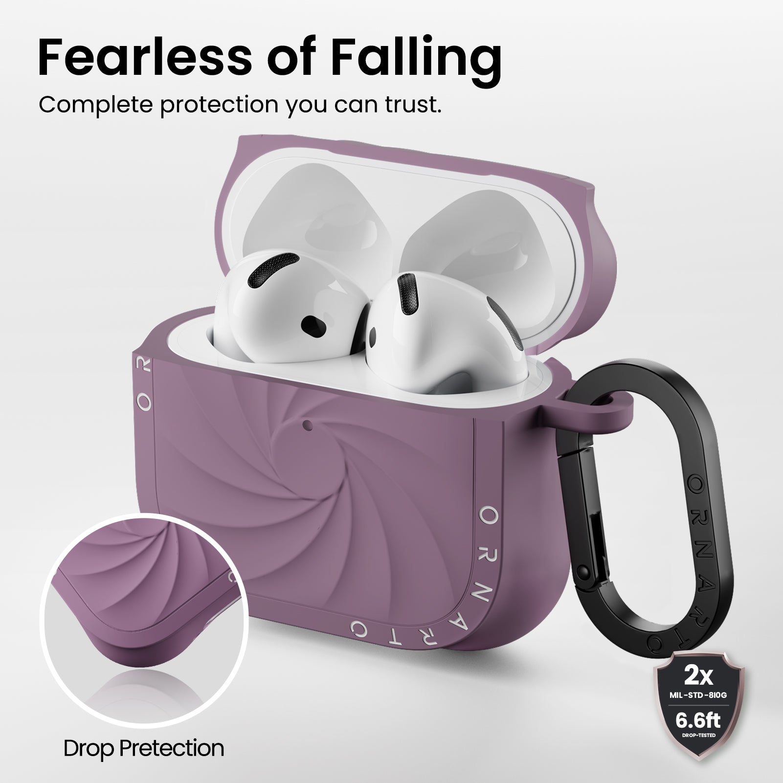 VORTUXE Liquid Silicone AirPods 4 Case