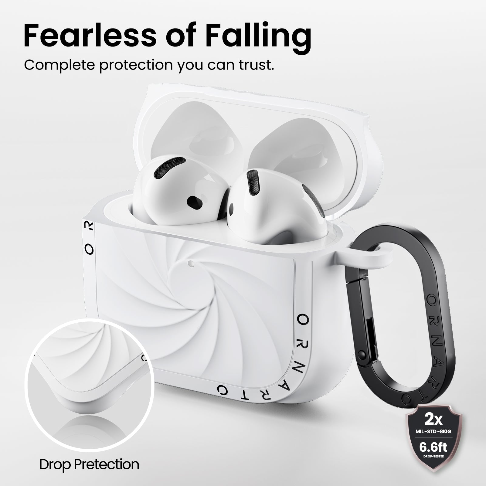 VORTUXE Liquid Silicone AirPods 4 Case