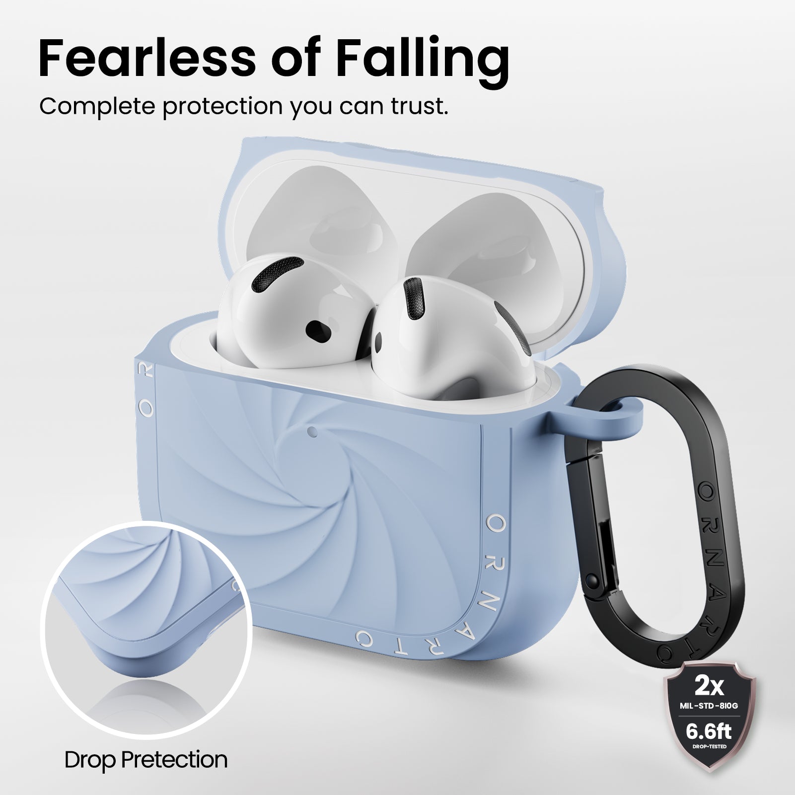 VORTUXE Liquid Silicone AirPods 4 Case