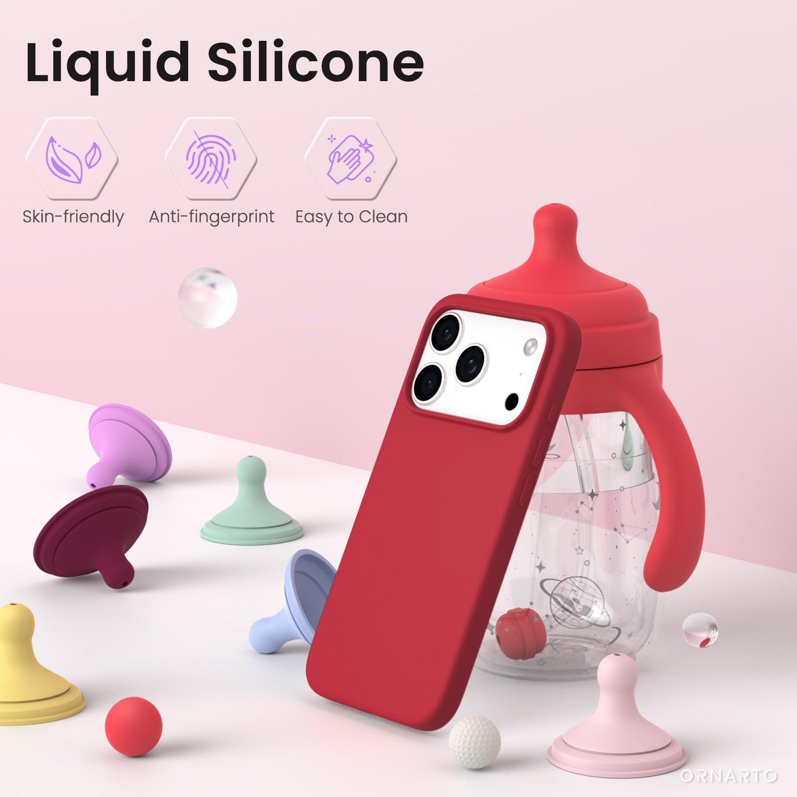 Liquid Silicone Case for iPhone 17 Series