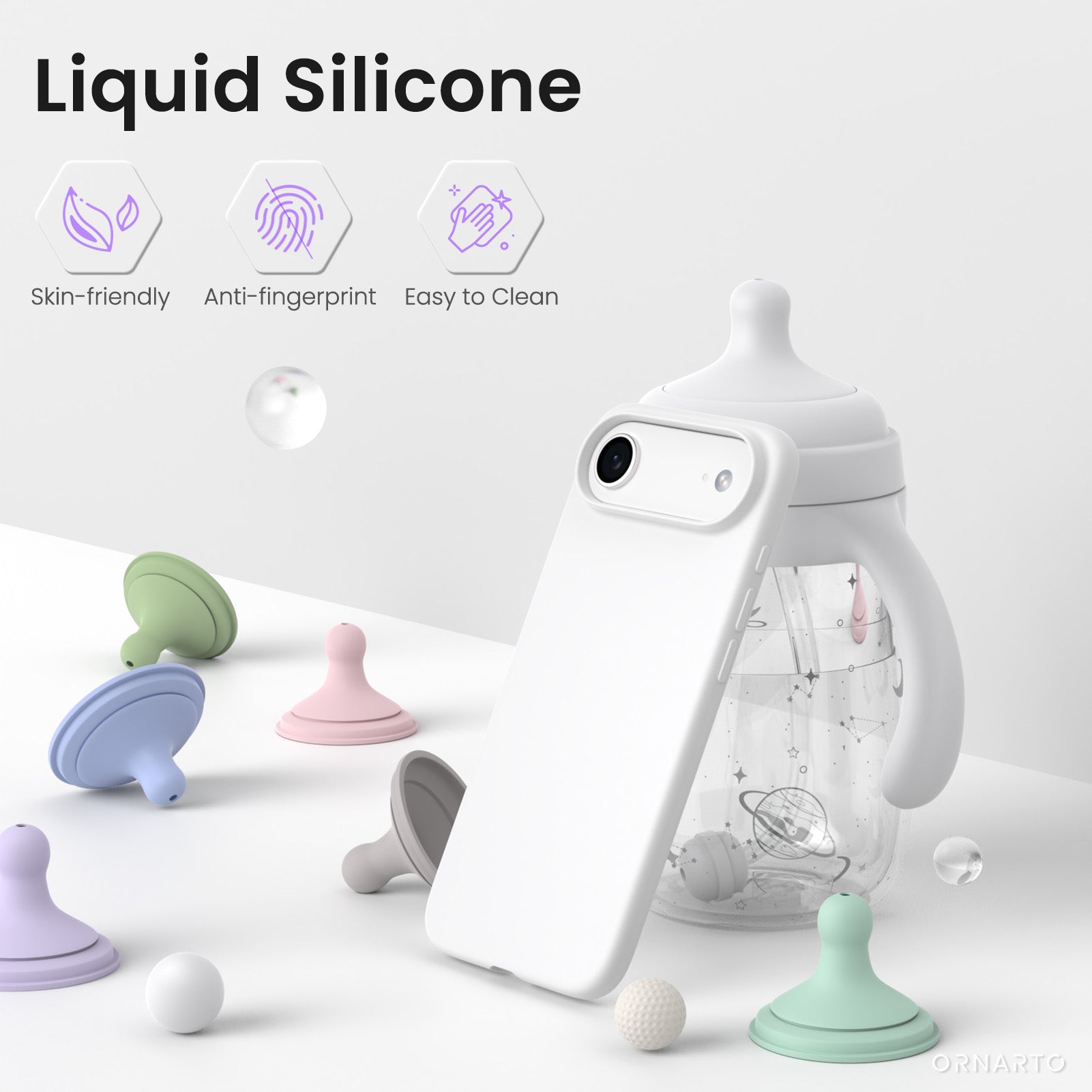 Liquid Silicone Case for iPhone 17 Series