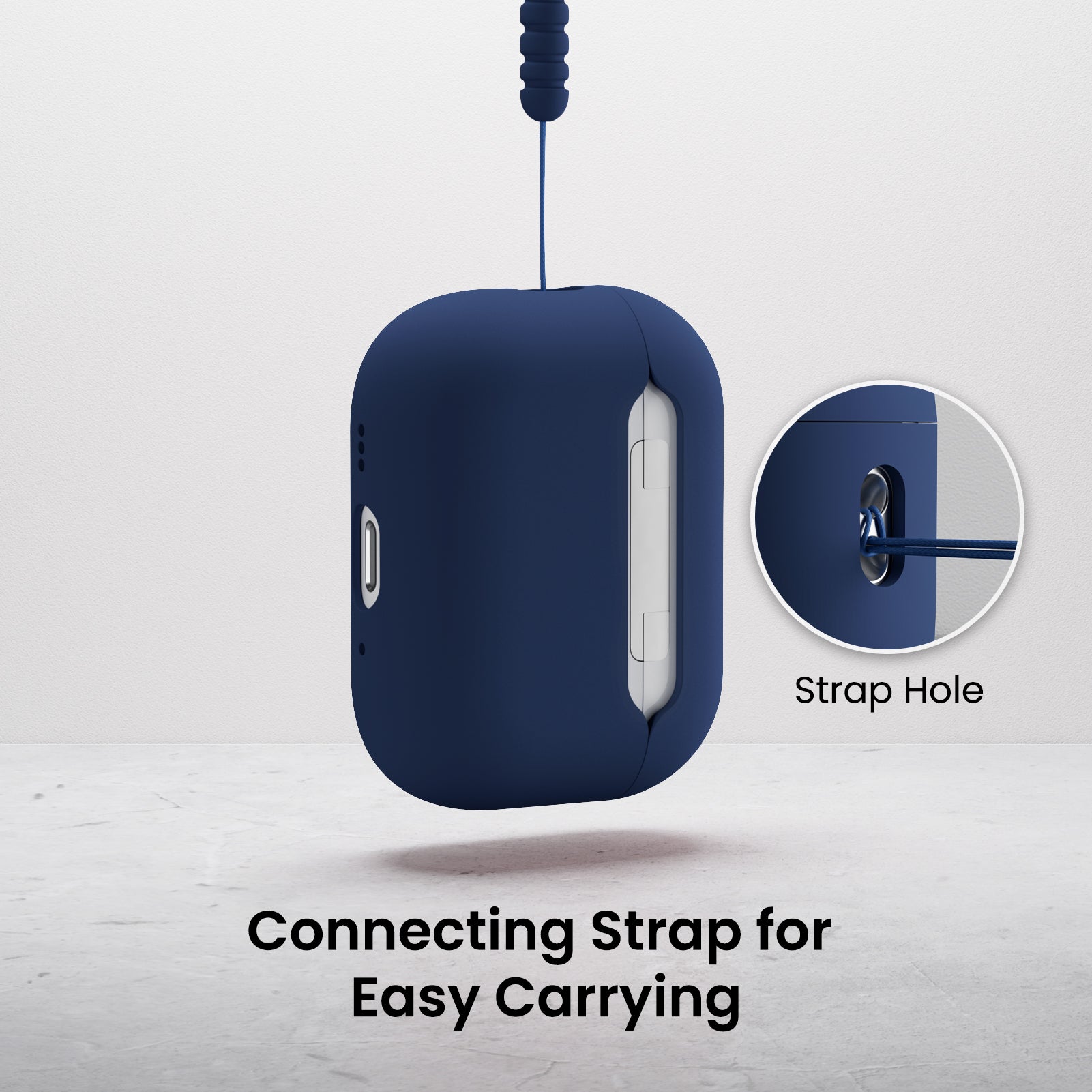 Liquid Silicone AirPods Pro 3 with Lanyard
