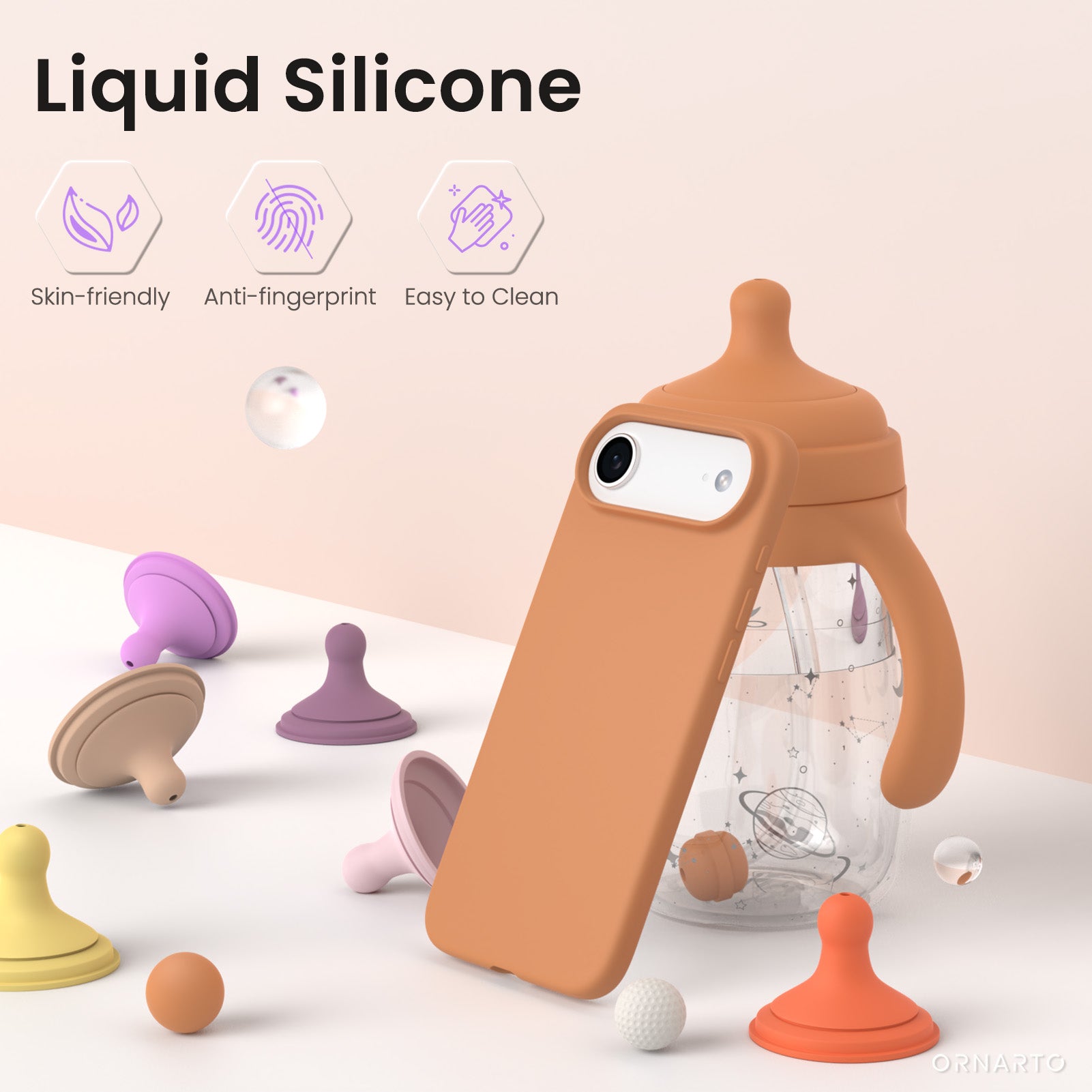 Liquid Silicone Case for iPhone 17 Series