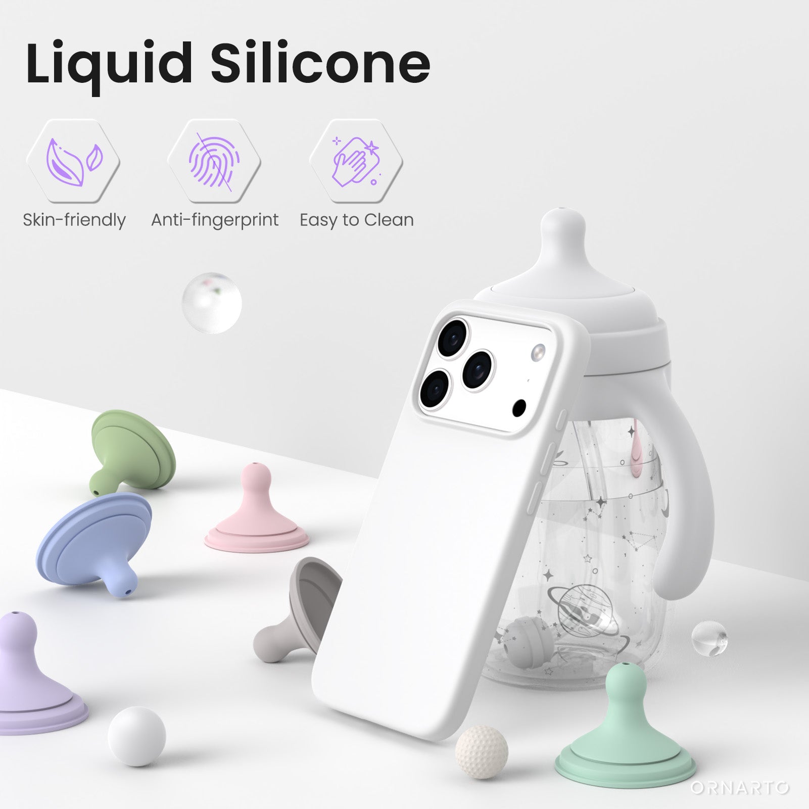 Liquid Silicone Case for iPhone 17 Series