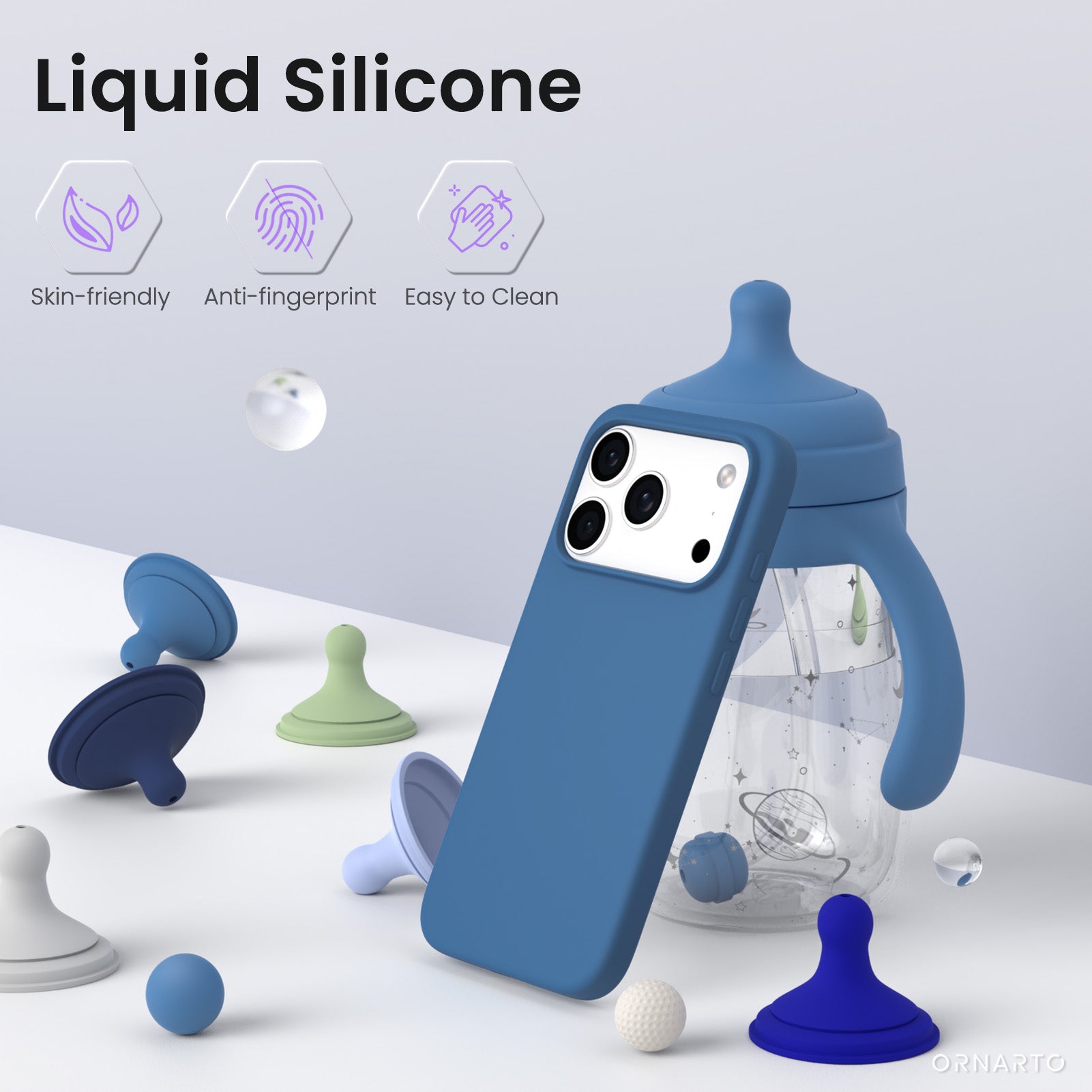 Liquid Silicone Case for iPhone 17 Series