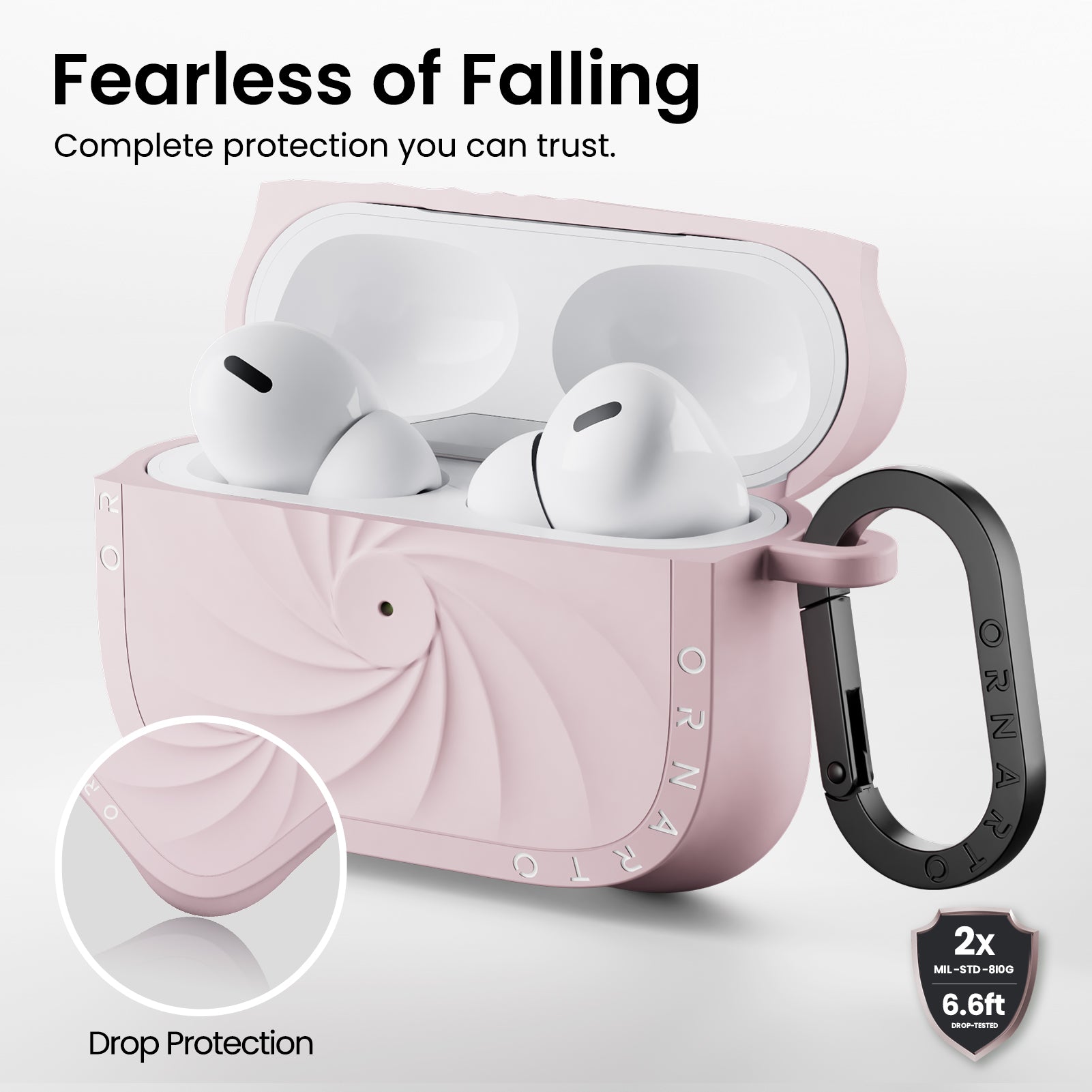 VORTUXE Liquid Silicone AirPods Pro 2 Case