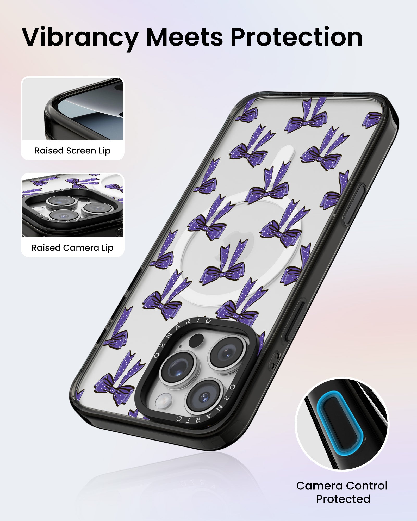 Patterned Clear Cases for iPhone 16 Pro / Pro Max