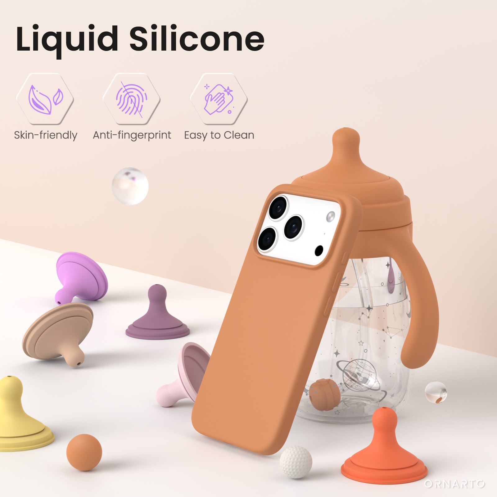 Liquid Silicone Case for iPhone 17 Series