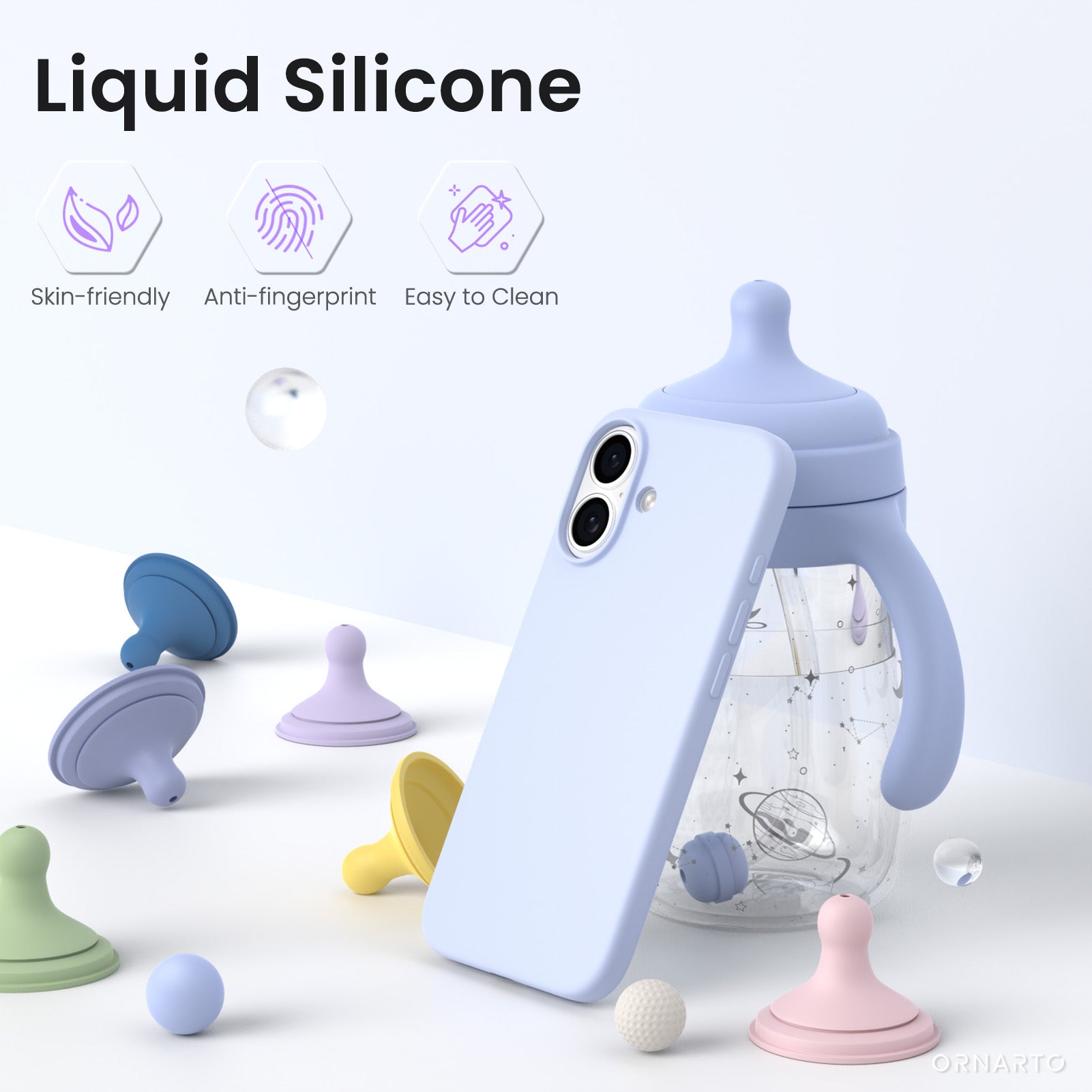 Liquid Silicone Case for iPhone 17 Series