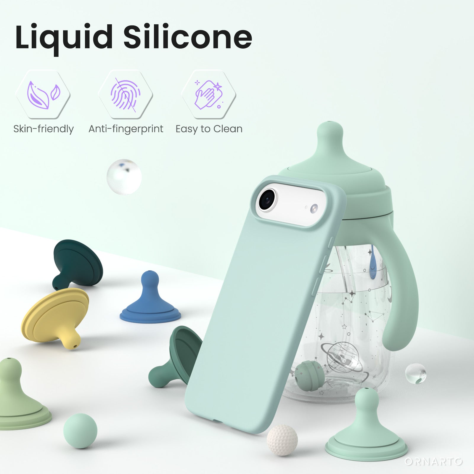 Liquid Silicone Case for iPhone 17 Series