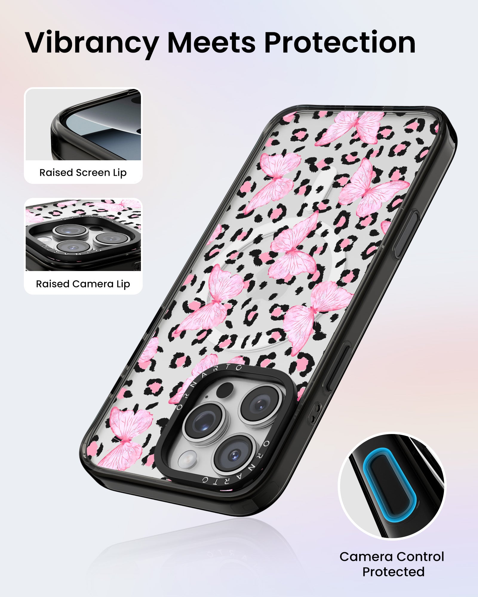 Patterned Clear Cases for iPhone 16 Pro / Pro Max