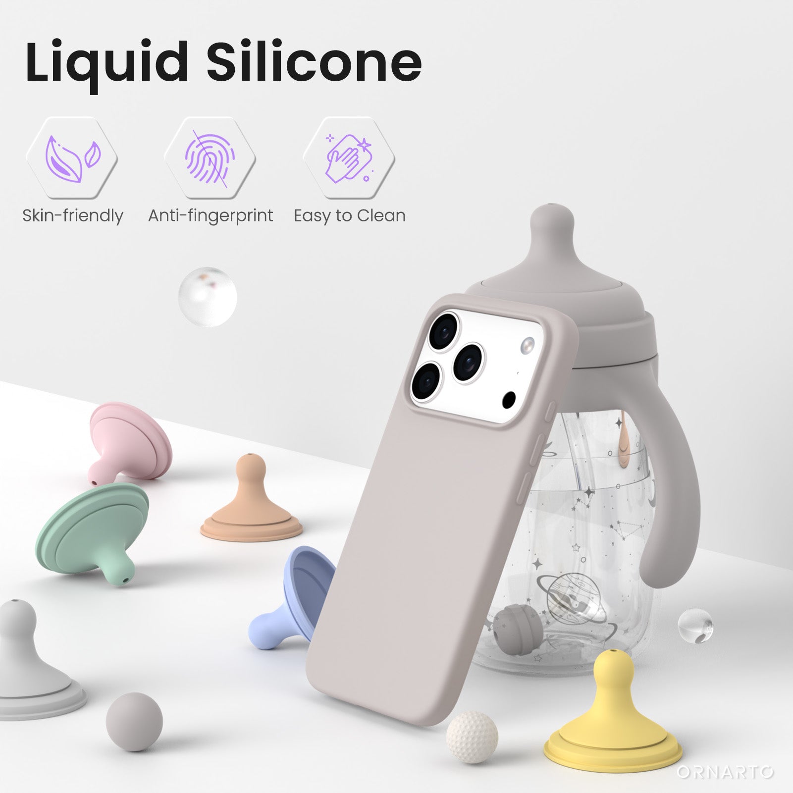 Liquid Silicone Case for iPhone 17 Series