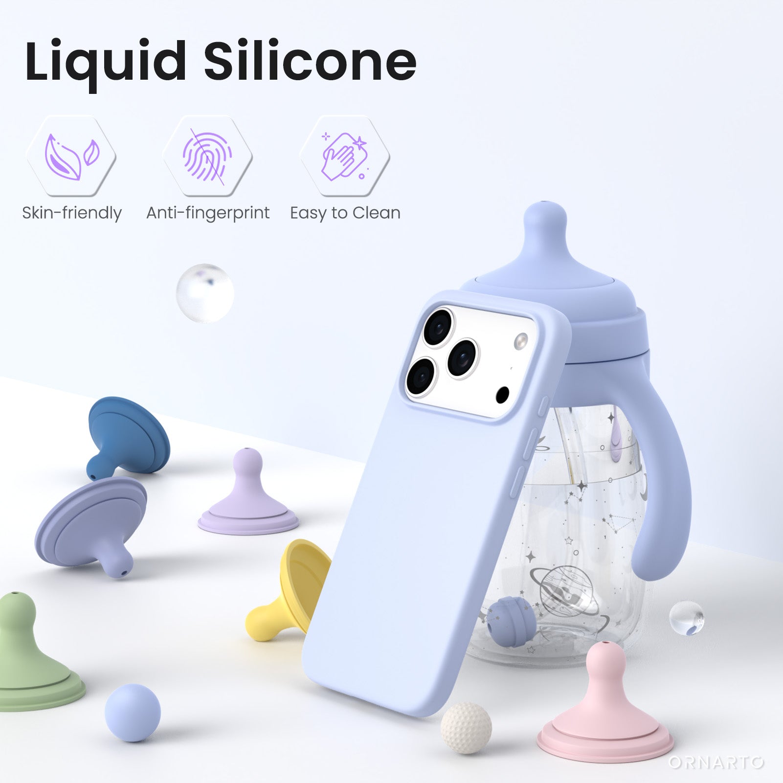 Liquid Silicone Case for iPhone 17 Series