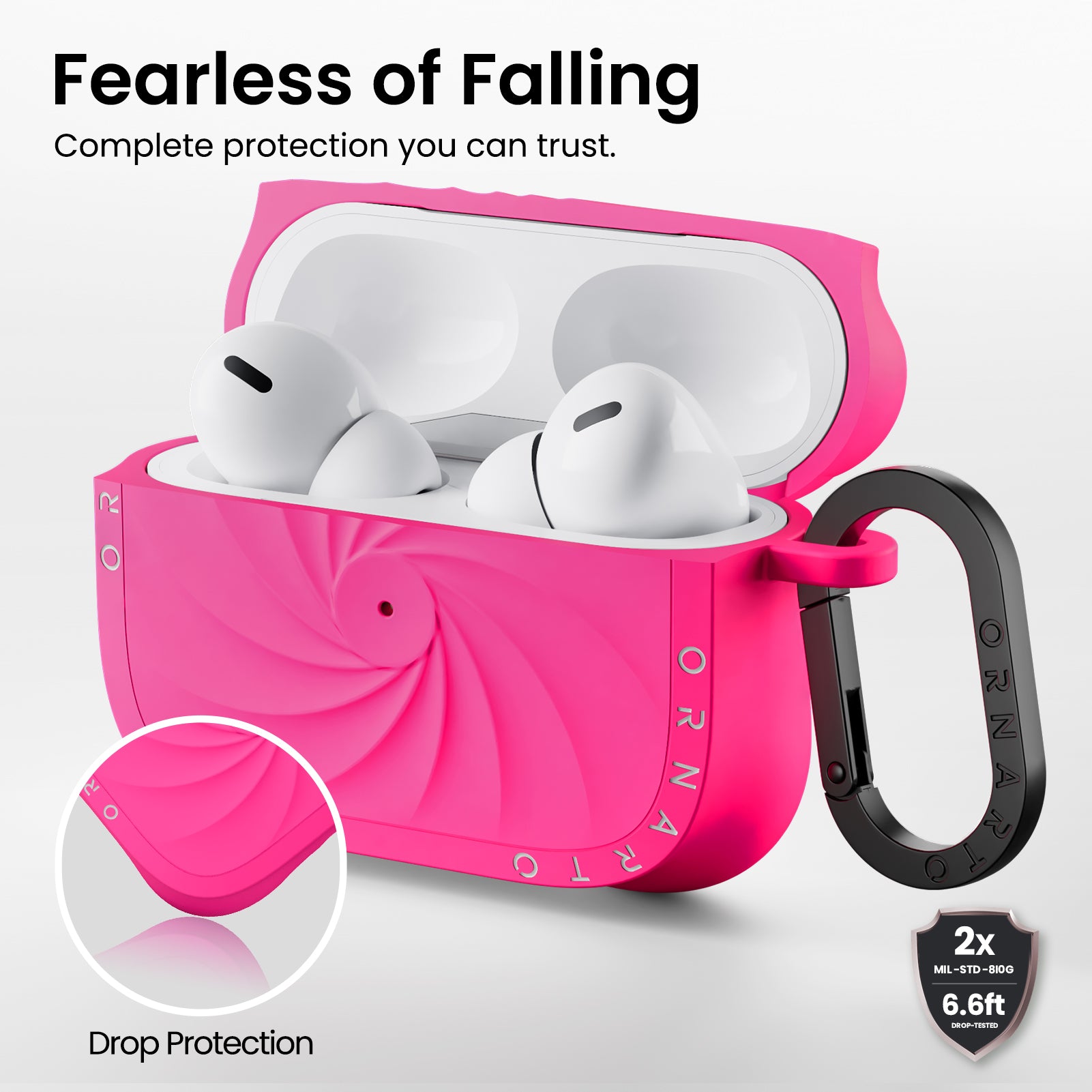 VORTUXE Liquid Silicone AirPods Pro 2 Case